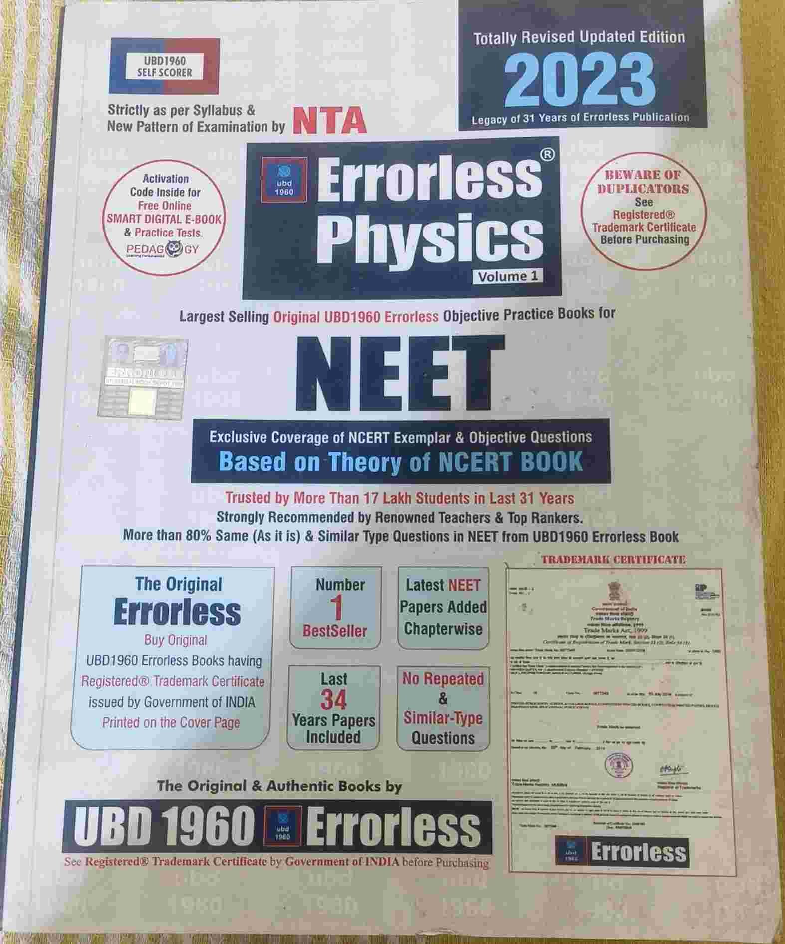 Errorless physics Volume 1