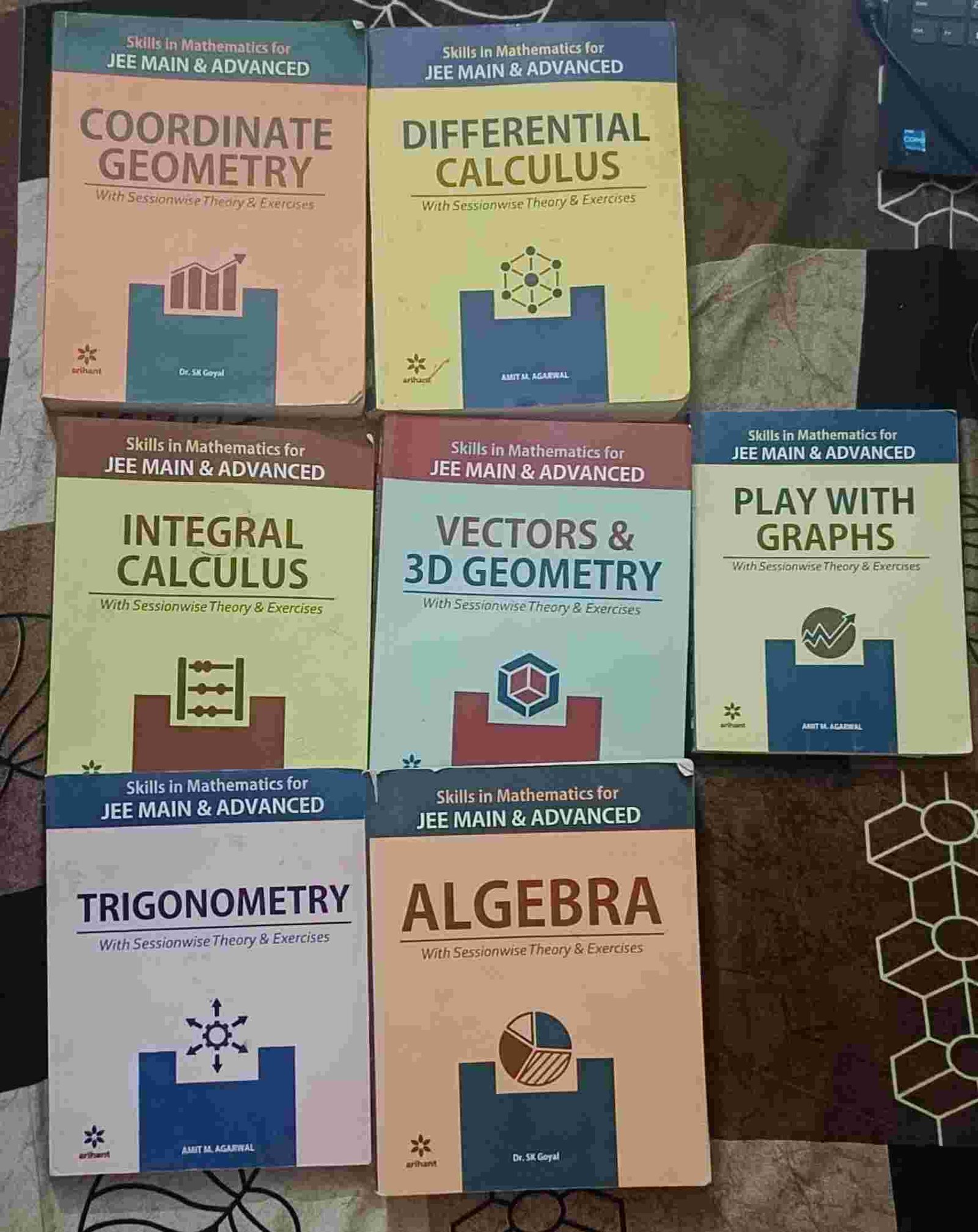 Arihant Publications (maths set of 7 books)