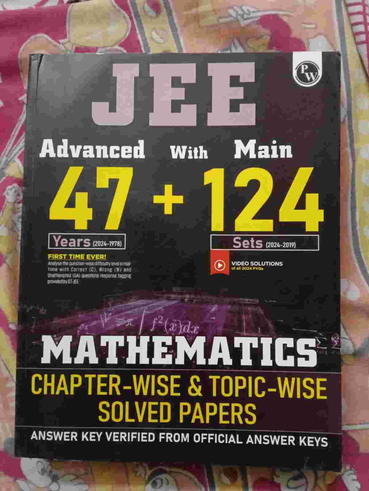 Physics Wallah Maths Pyqs for JEE