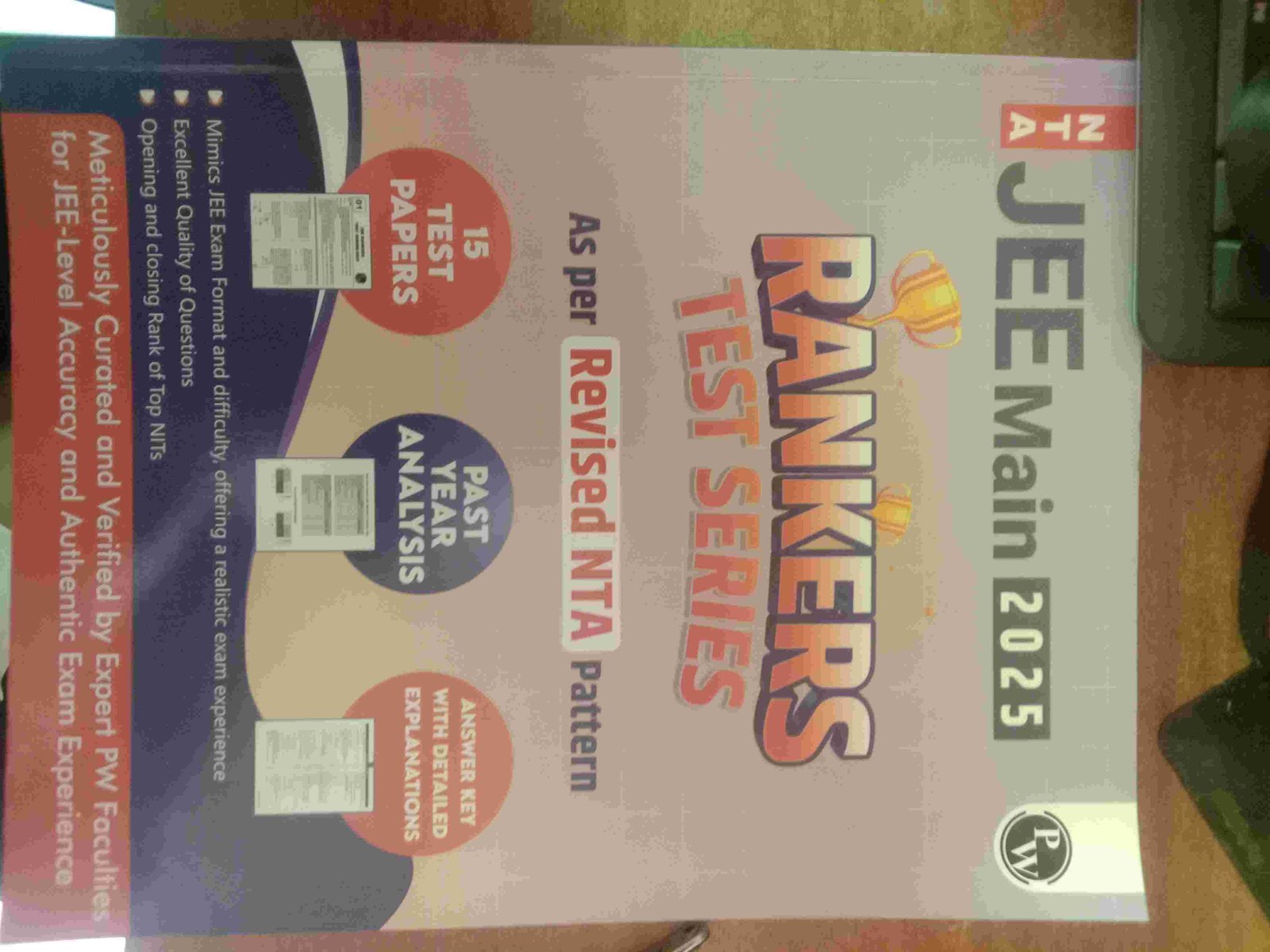 Pw Rankers Test Series