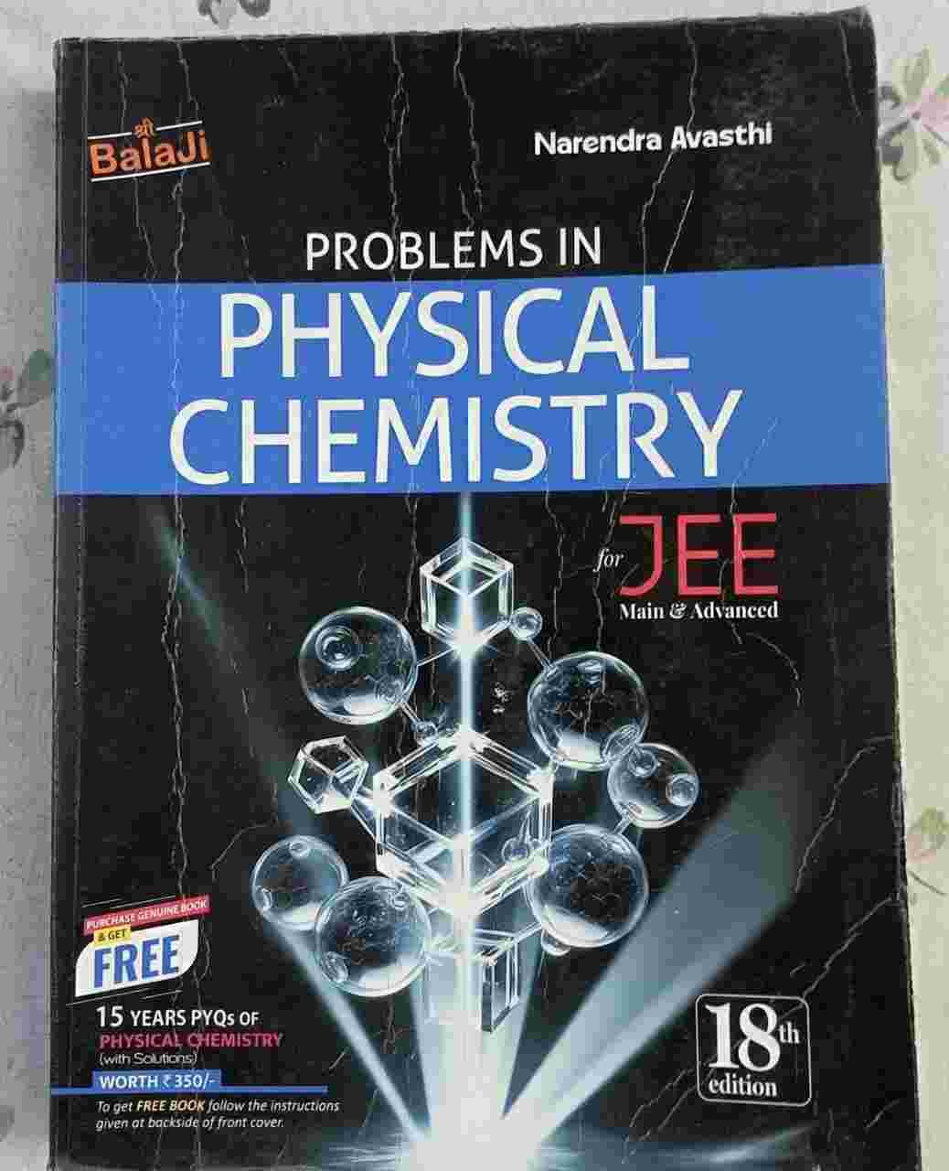 N. Avasthi Physical Chemistry for JEE 18th edition