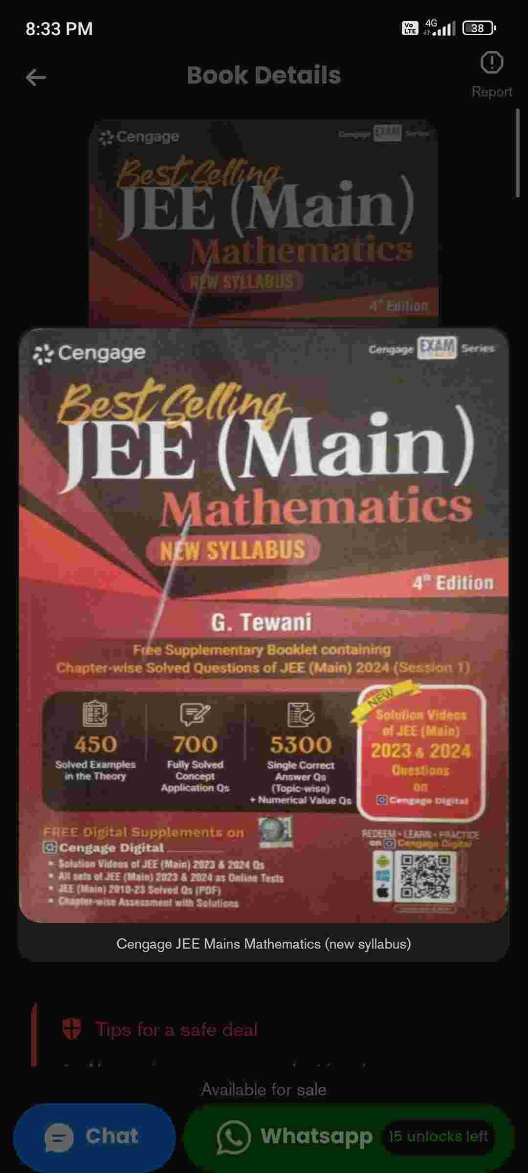 Cengage JEE MAINS MATHEMATICS best selling