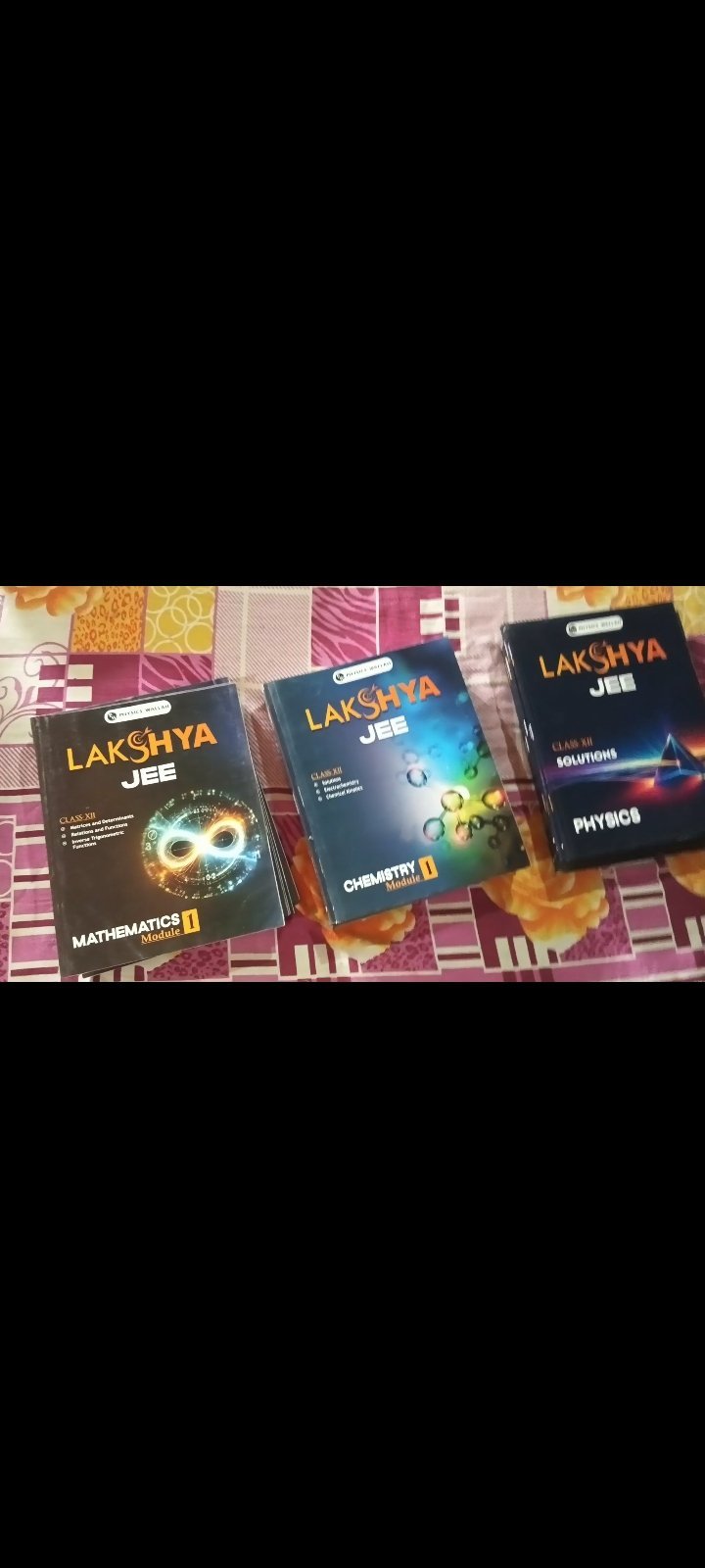 Pw class 12th lakshay jee module set of 15