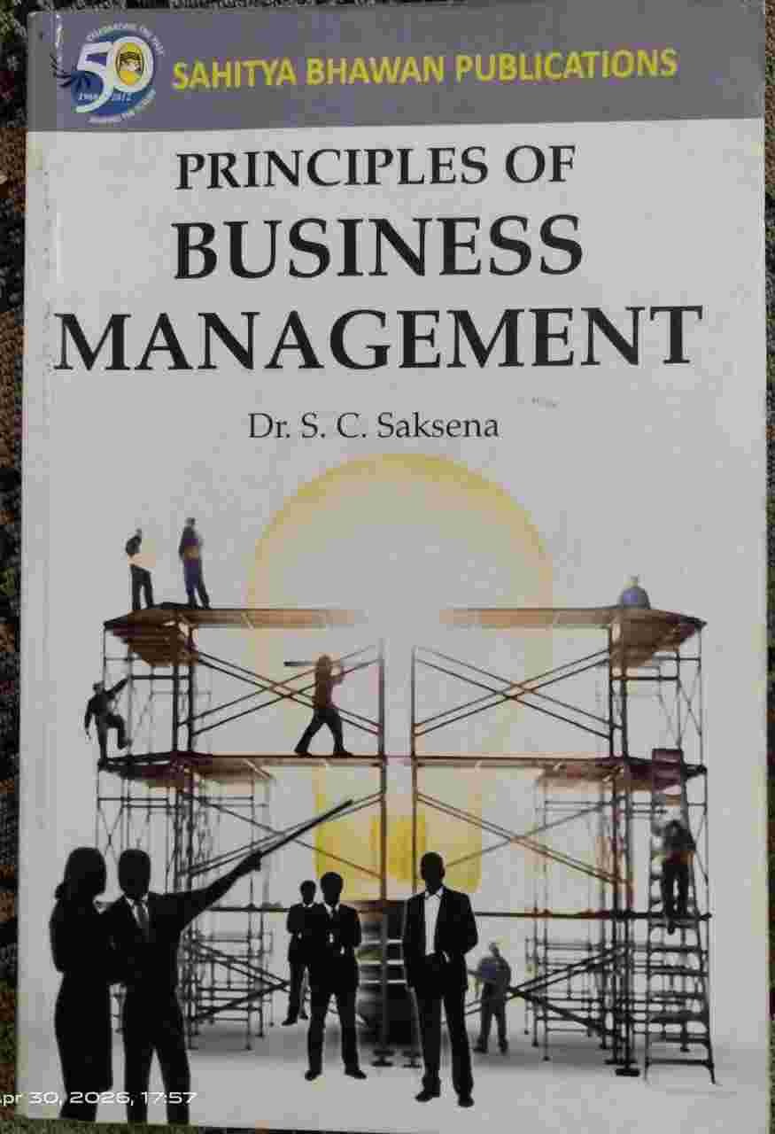 Principles of business management