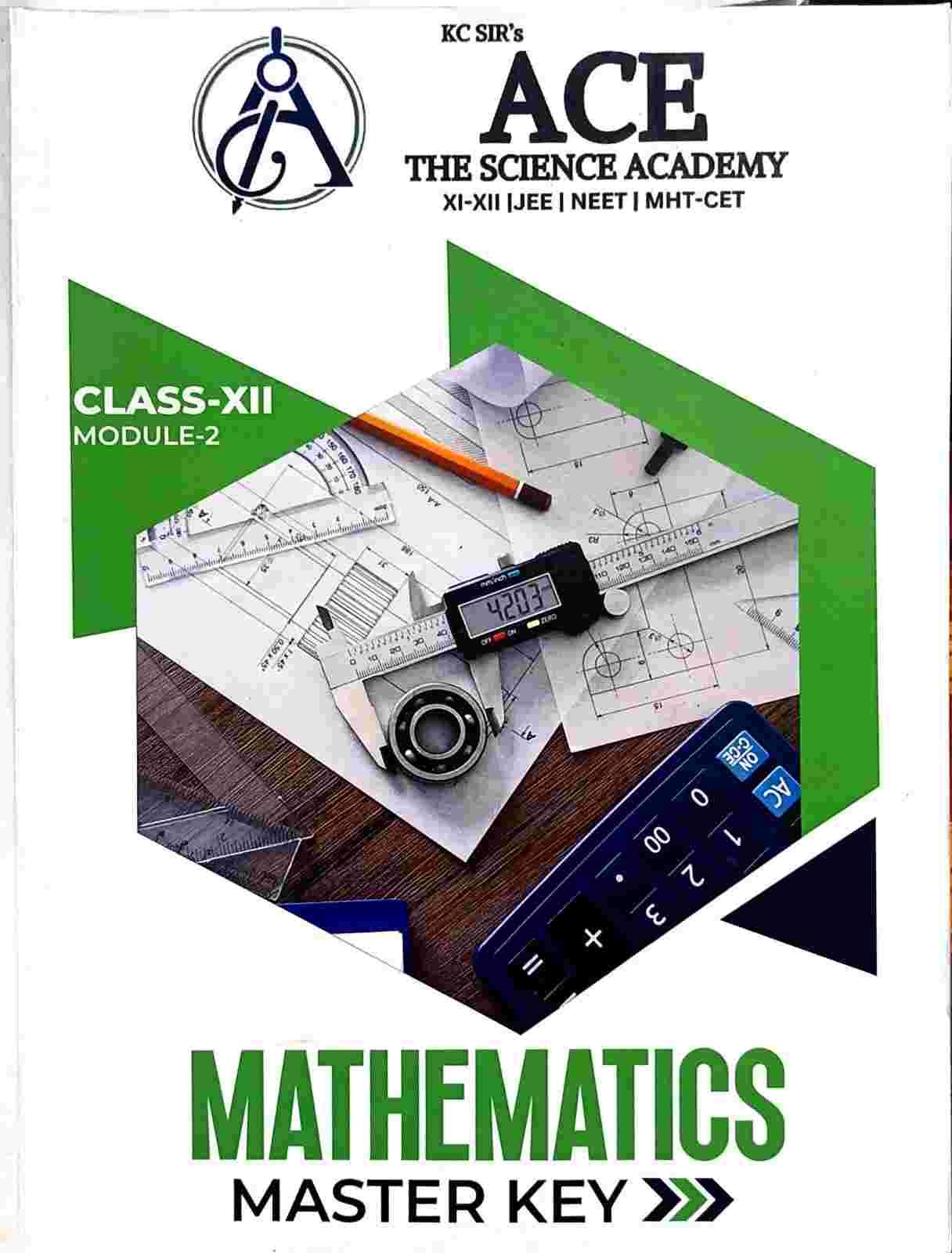 Mathematics Master key Mhtcet maths-2
