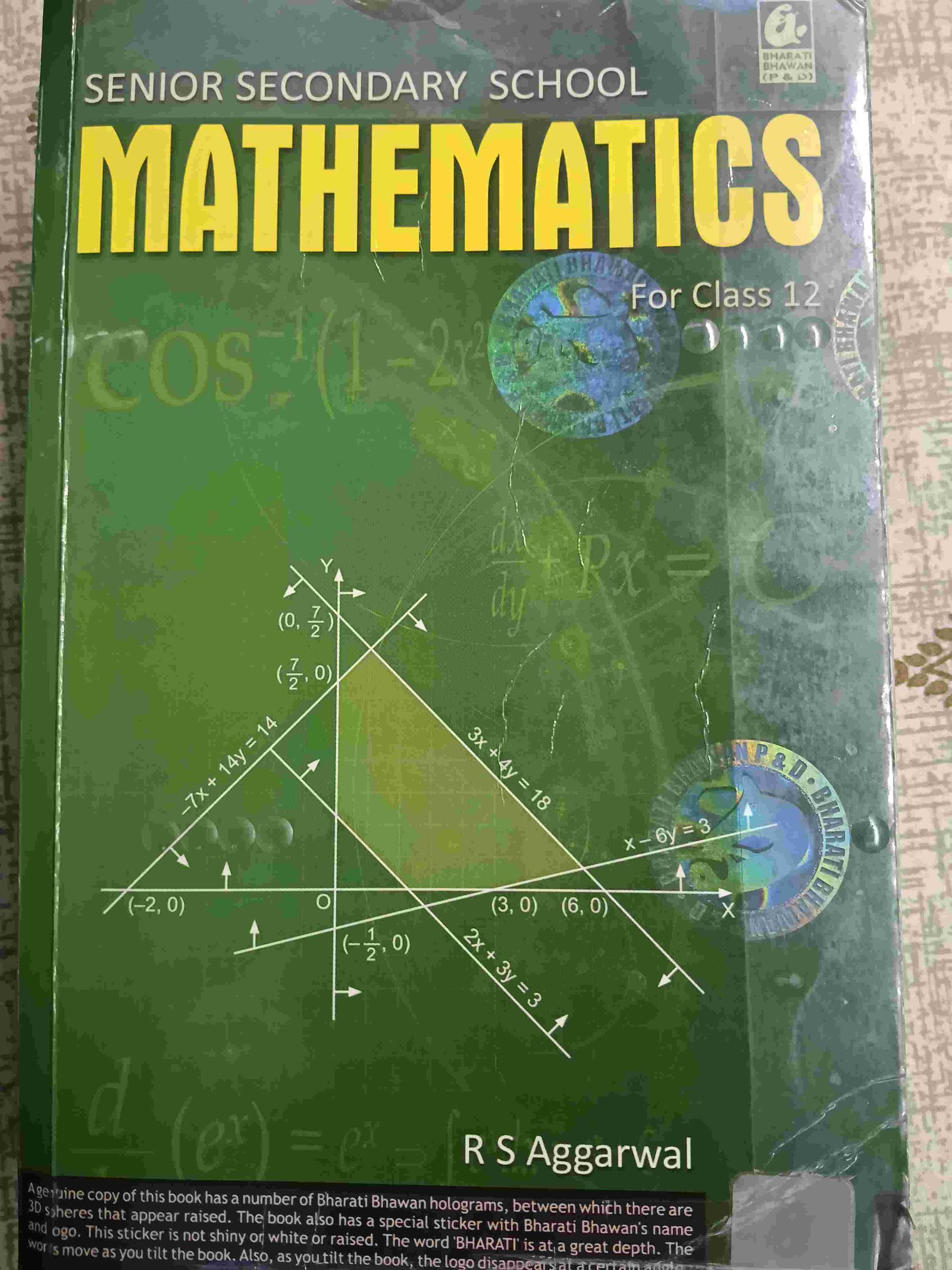 Senior secondary mathematics class 12