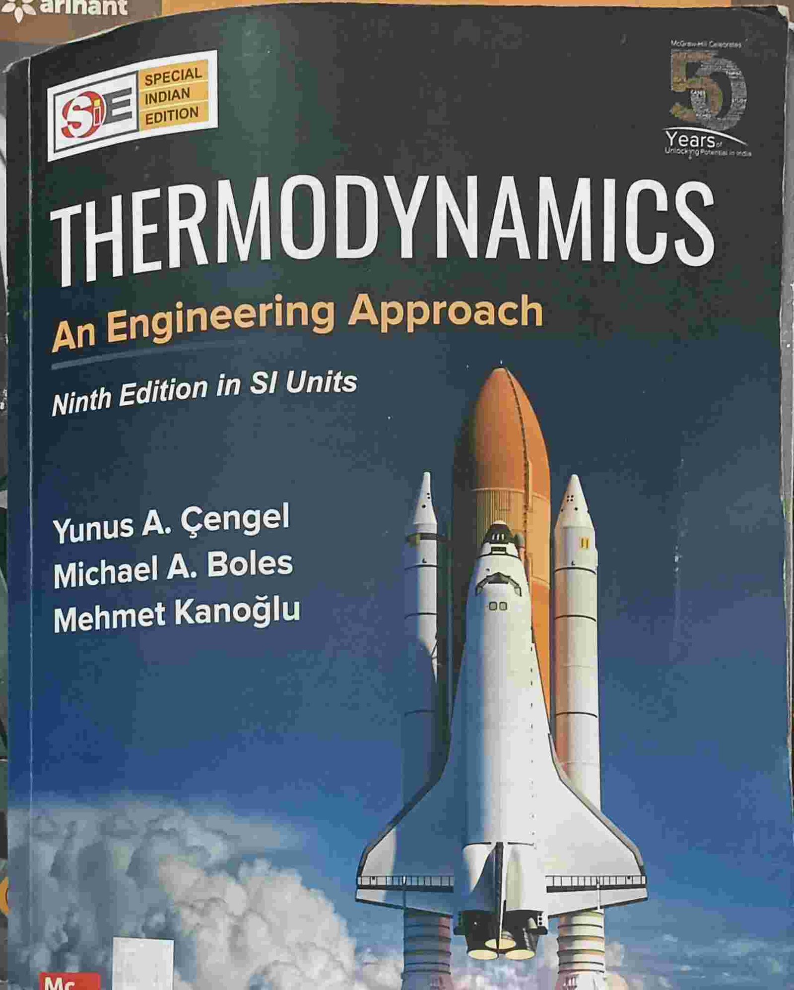 Thermodynamics: An Engineering Approach (9th Ed)