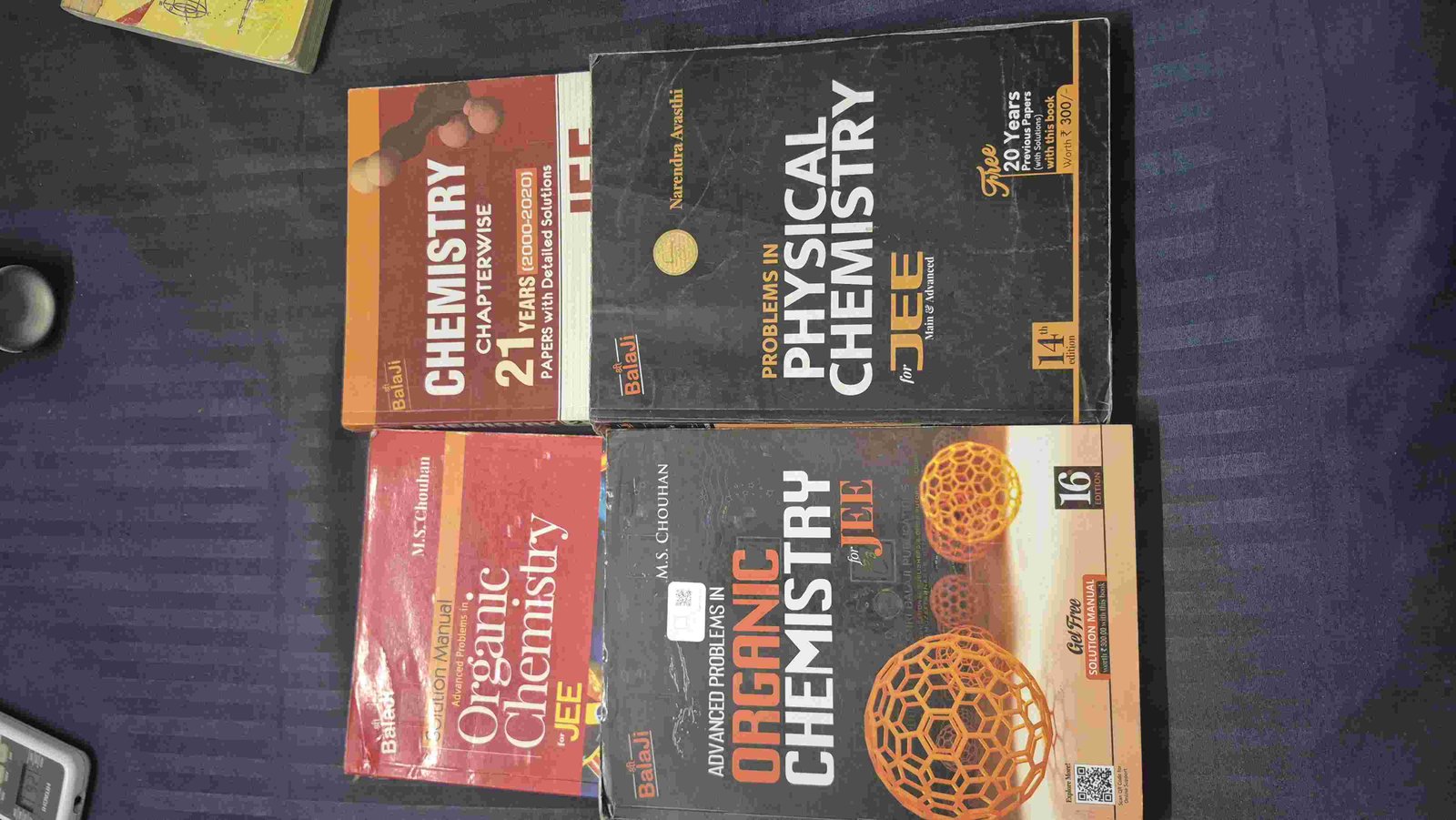 N Avasthi and MS chouhan with pyq and sol. book