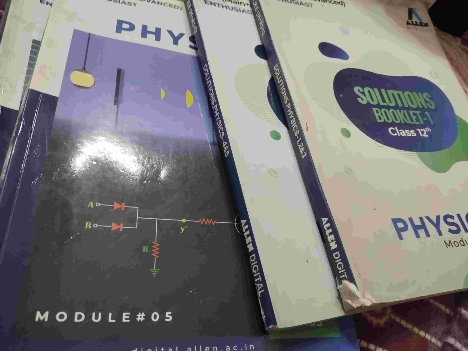 ALLEN DIGITAL MODULES- physics
