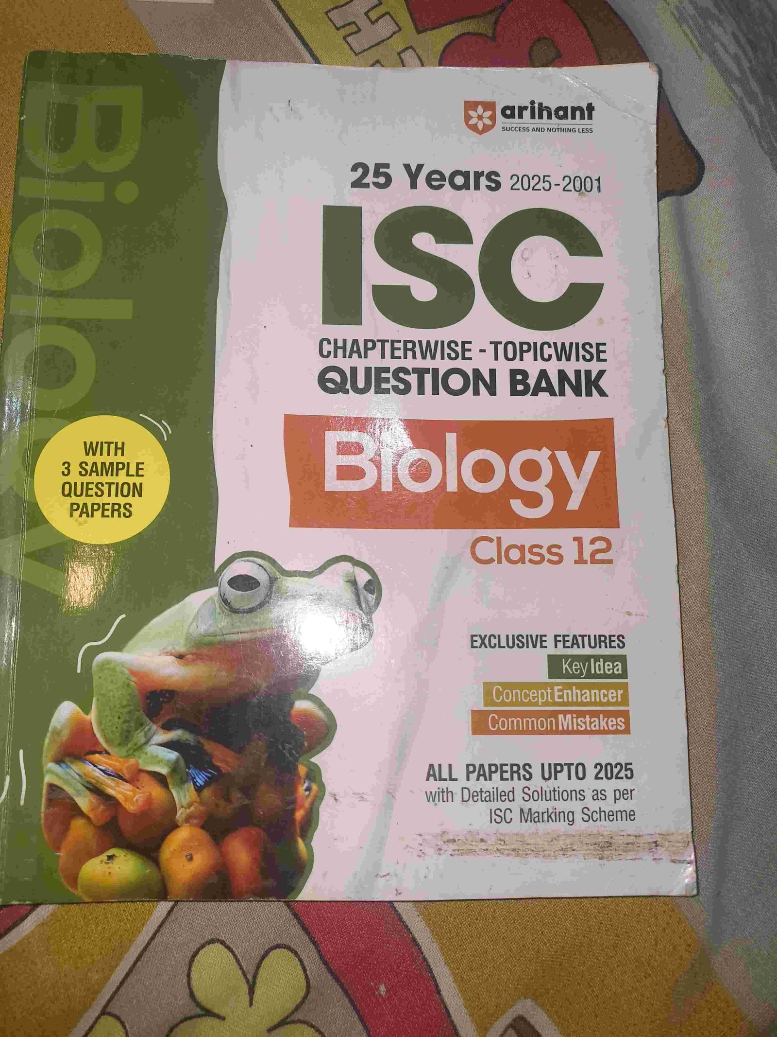 ISC 25 years papers Biology