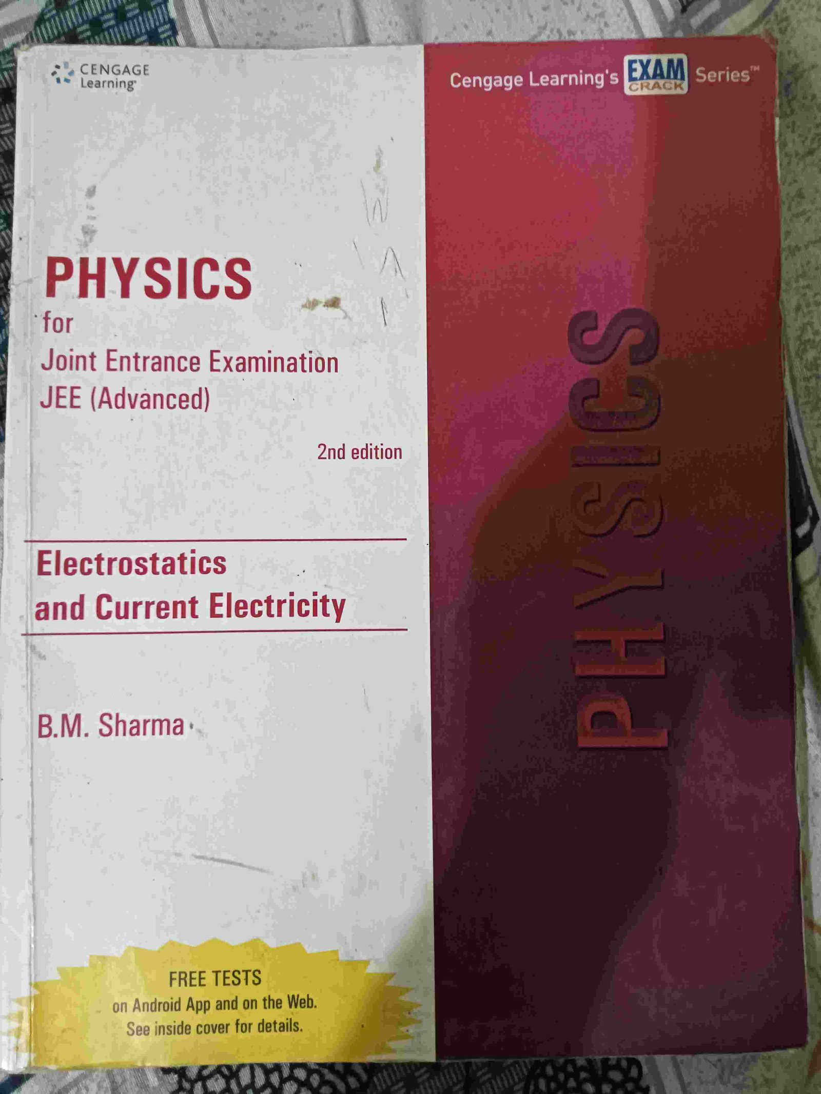 Cengage Physics electrostatics and current electri