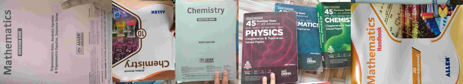 ALLEN JEE Modules  Class 11 & 12 + Disha PYQs