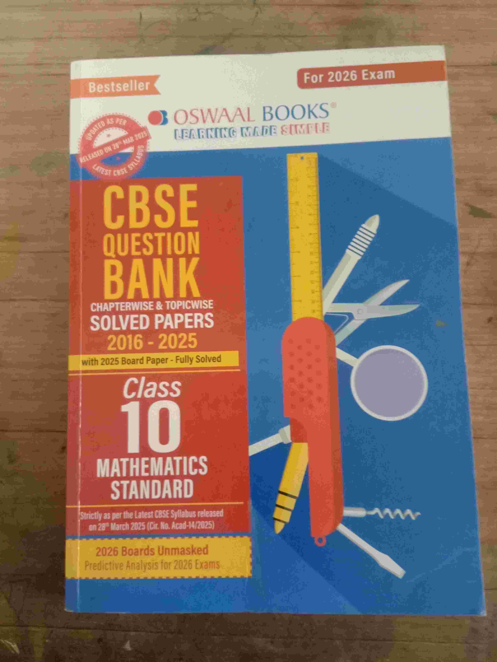 Oswal Class 10 Maths Question Bank | CBSE Class 10