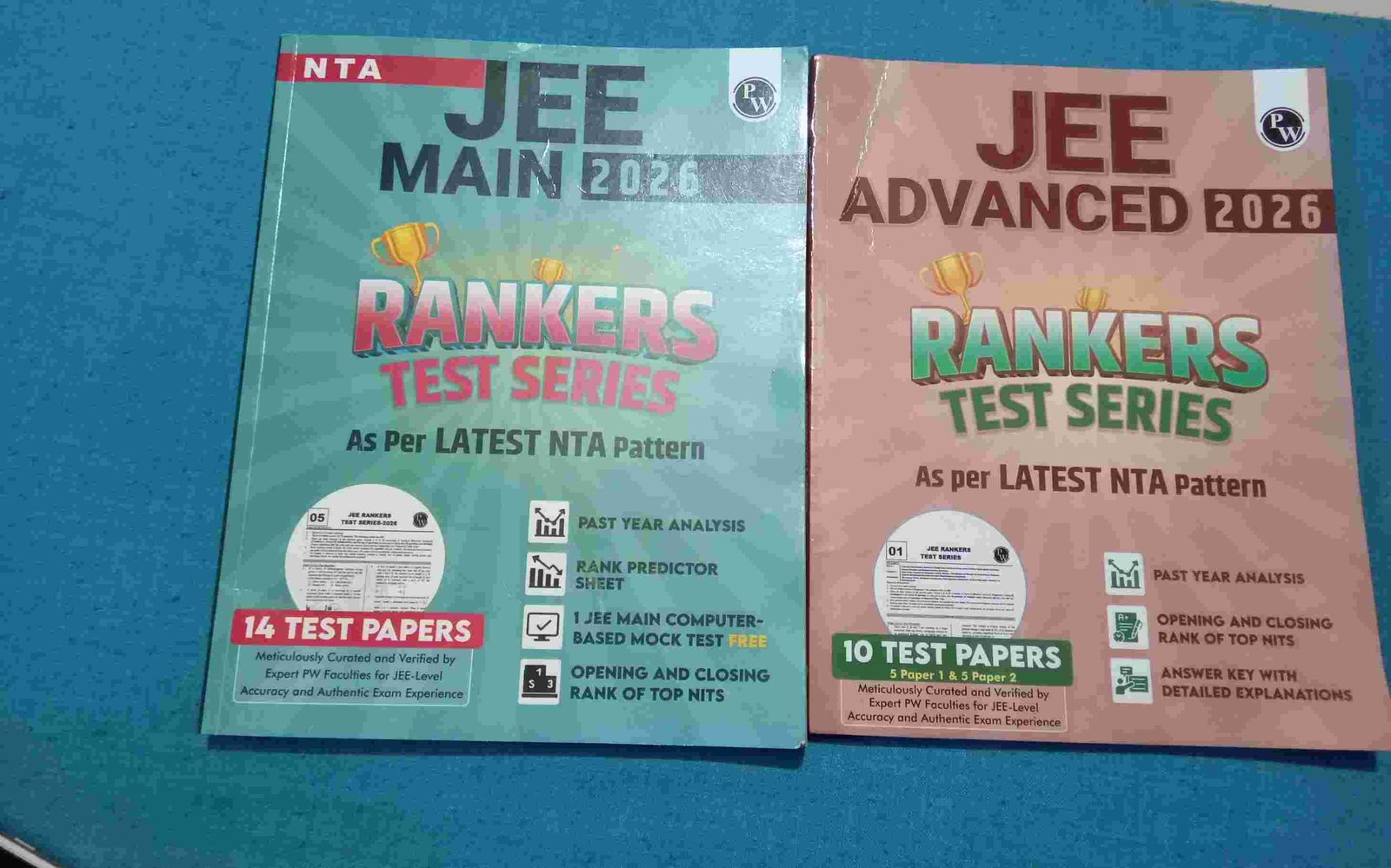 Complete JEE Main & Advanced Ranker Test Series 20