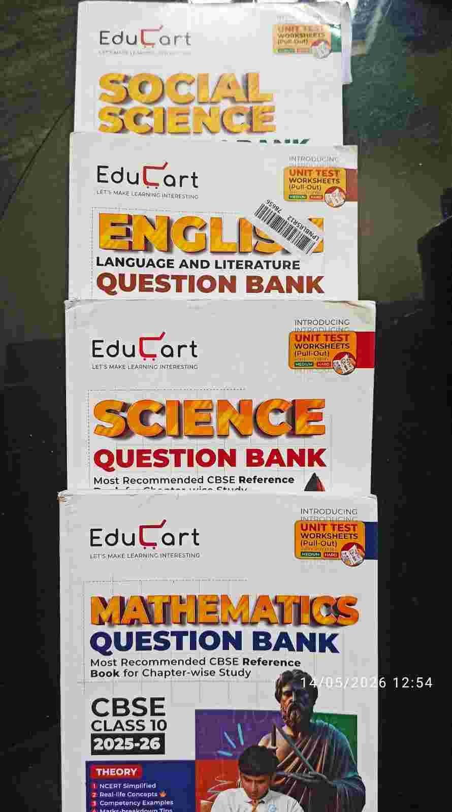 Education CBSE Class 10 Question Banks ( Set if 4)