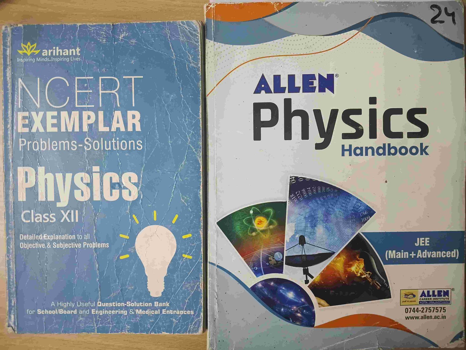 12th Ncert exmplar and allen physics handbook