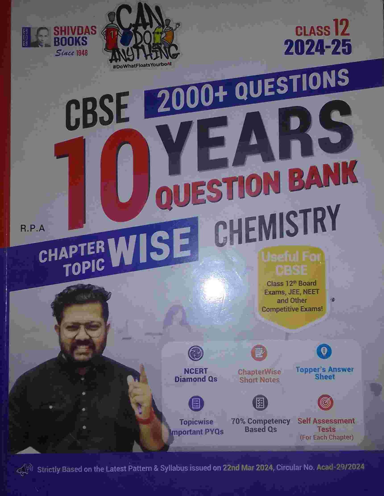 Class 12 Chemistry pyq 2024-25, by Bharat panchal