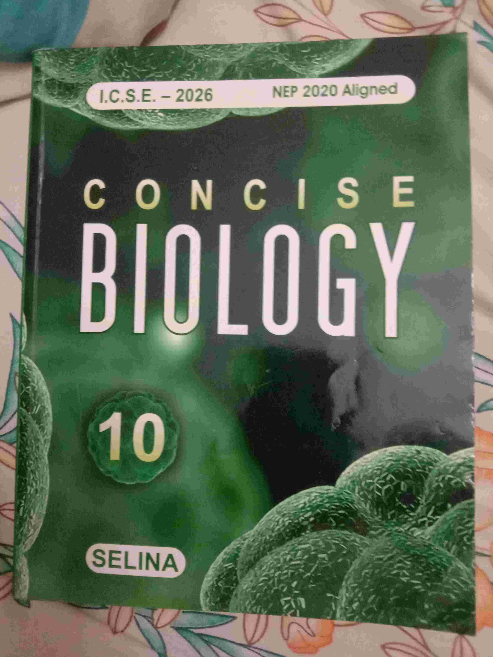 CONCISE BIOLOGY  ICSE 2026