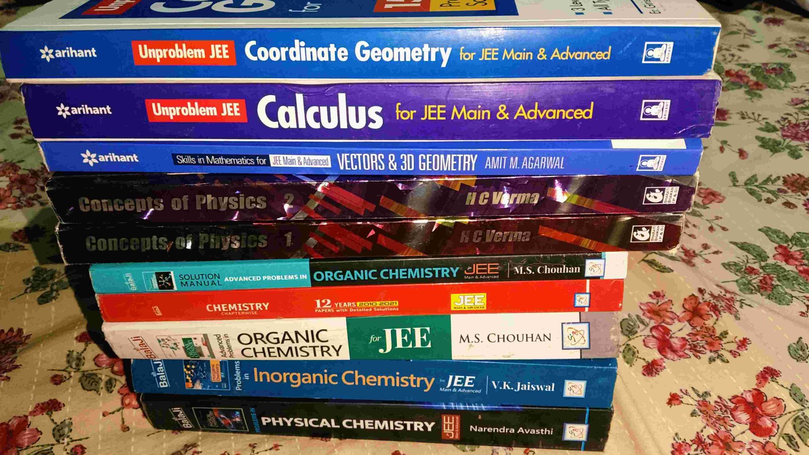 Jee mains & advance preparation books