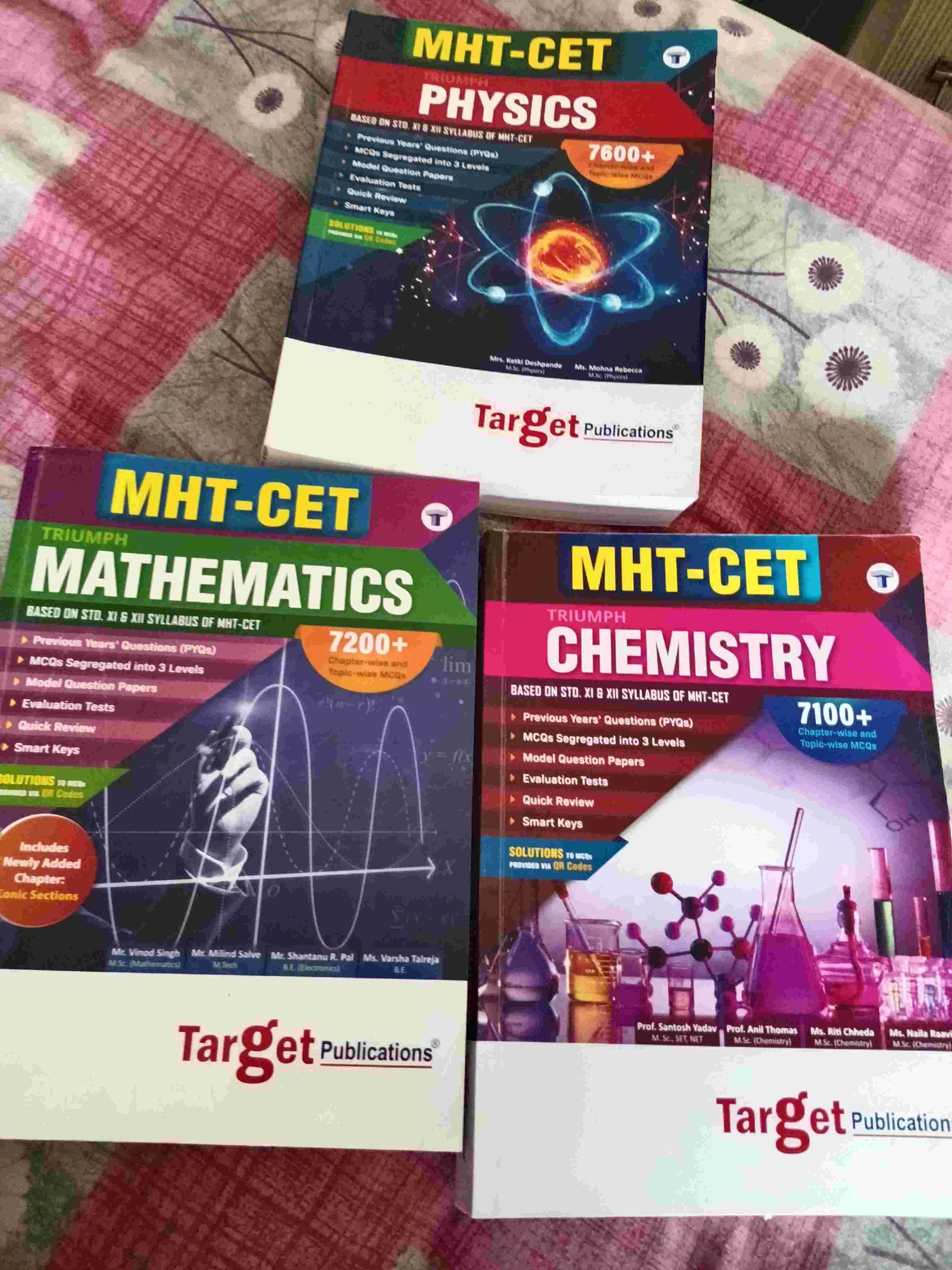 MH CET TARGET PUBLICATION BOOKS