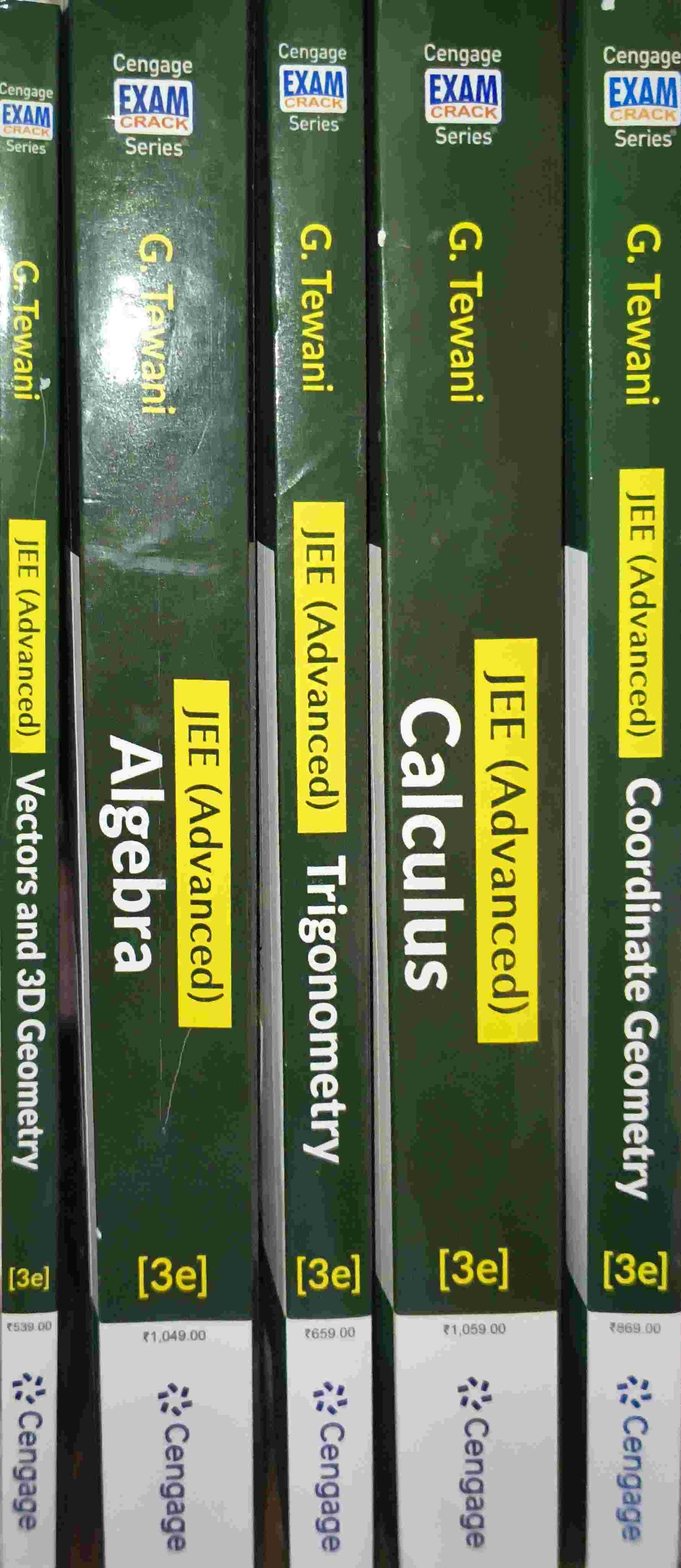 cengage Mathematics Combo for JEE Mains and Adv