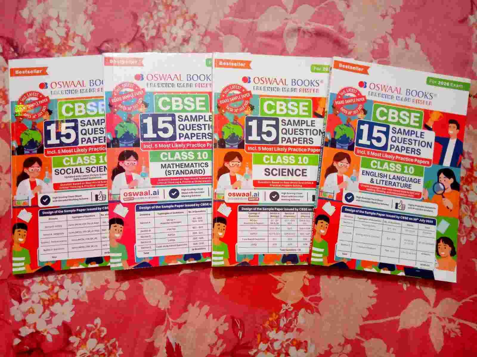 Oswaal Sample Paper class 10 CBSE (SQP)