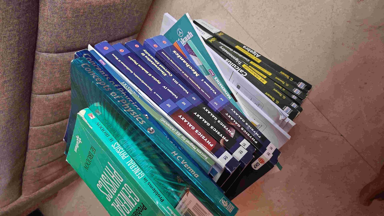 CENGAGE MATHS, PHYSICS GALAXY,HC VERMA,IE IRODOVV