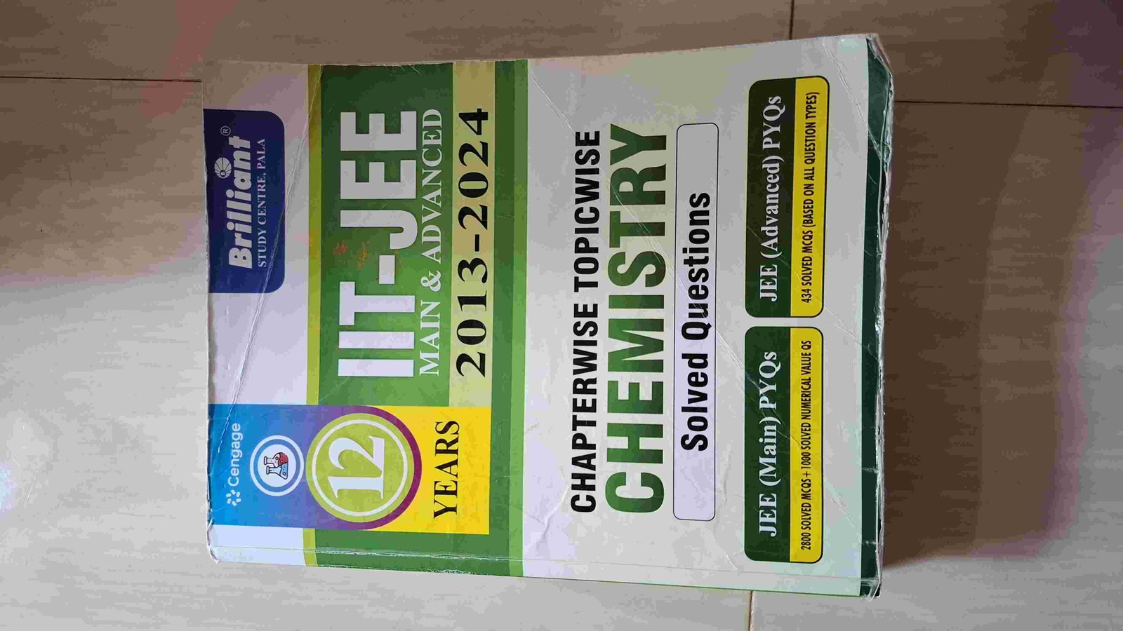 Cengage Chemistry jee main&adv pyq 12 years
