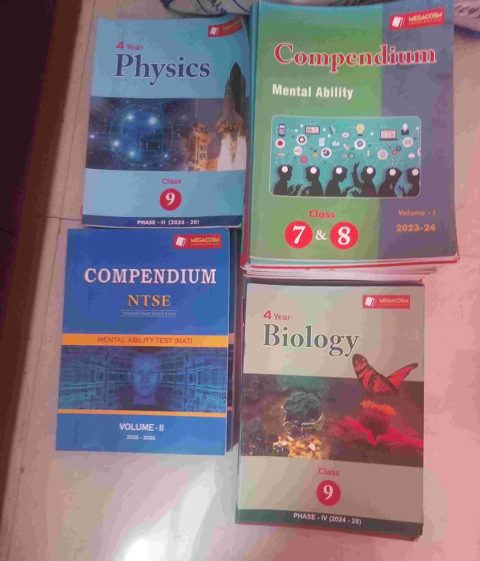 Fiitjee class7 to 10 full set of foundation new study material 24-28