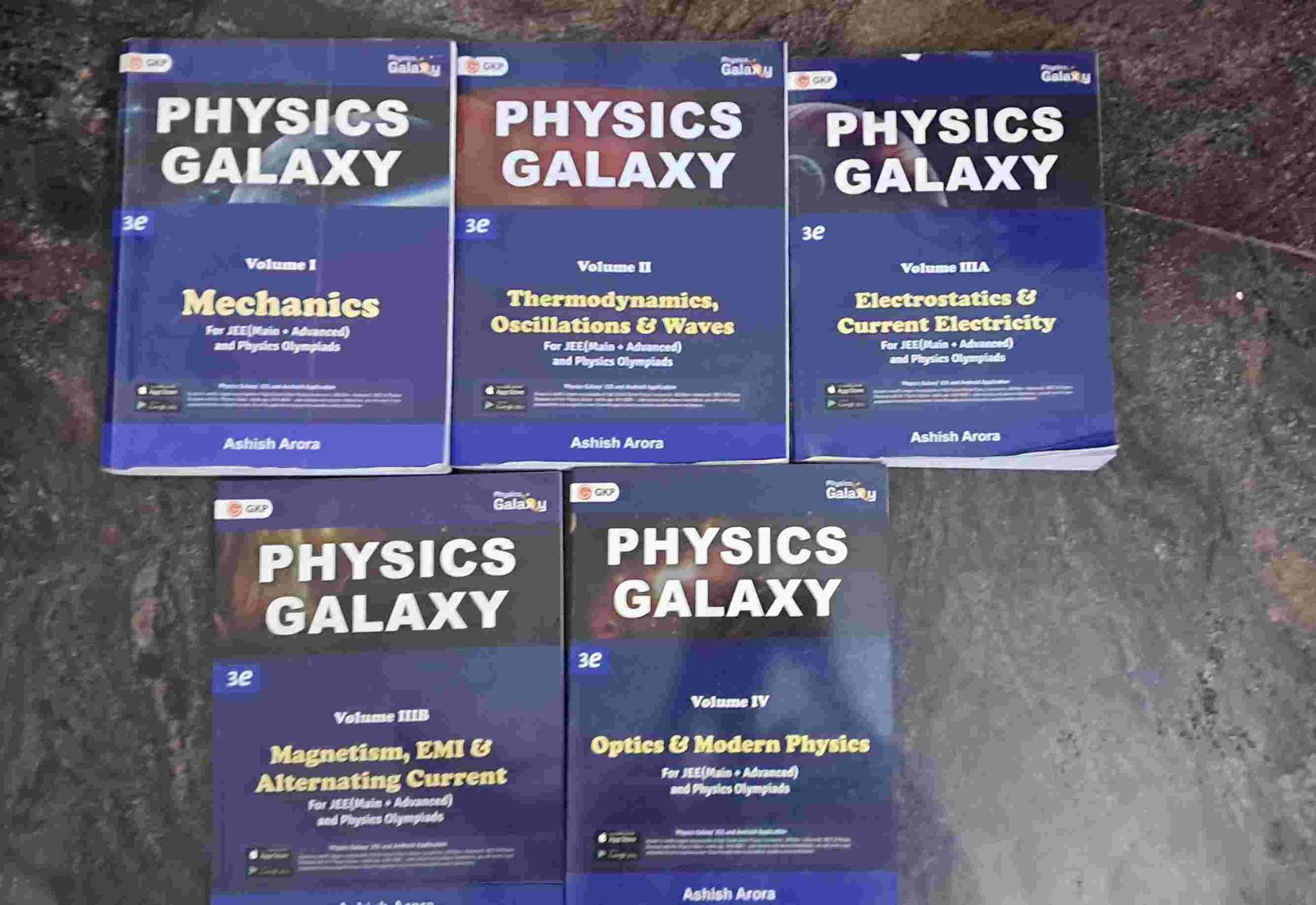 Physics Galaxy Volume l, ll, lllA, lllB, IV