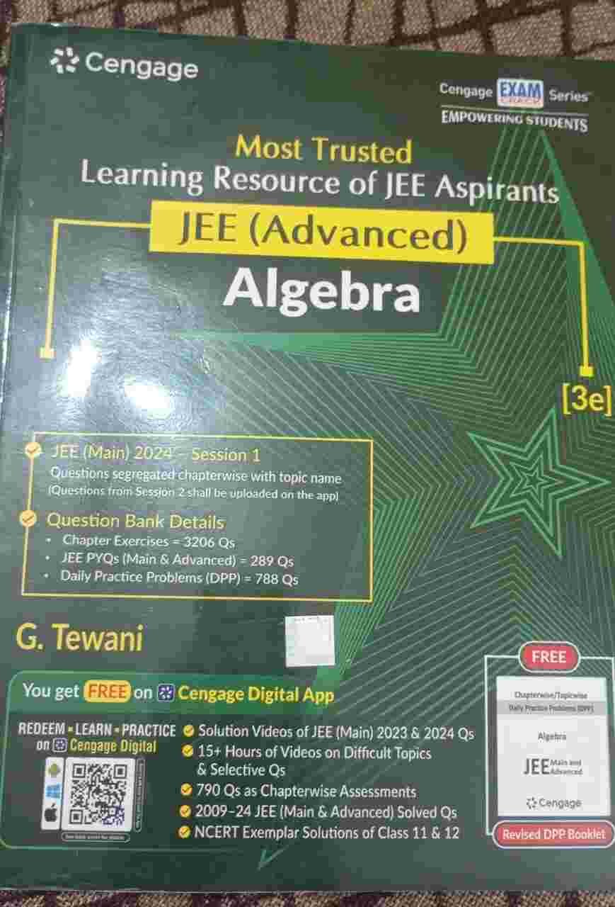 Cengage JEE (Advanced) Algebra