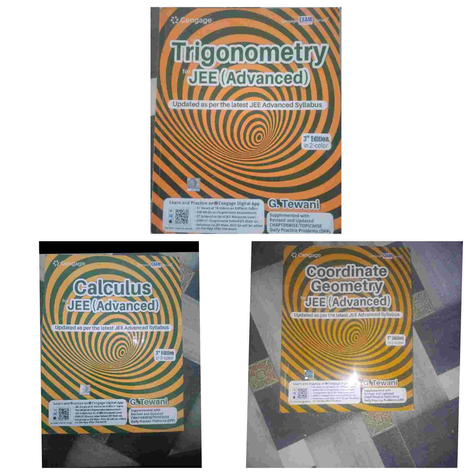 Cengage of mathematics for iit jee 3 set of book - Review on Bookaao