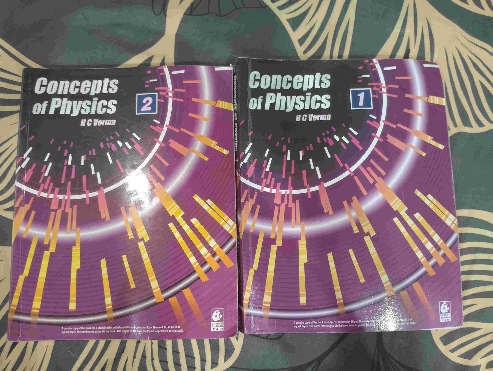 Concept of Physics- Vol 1 and Vol 2 by HC VERMA