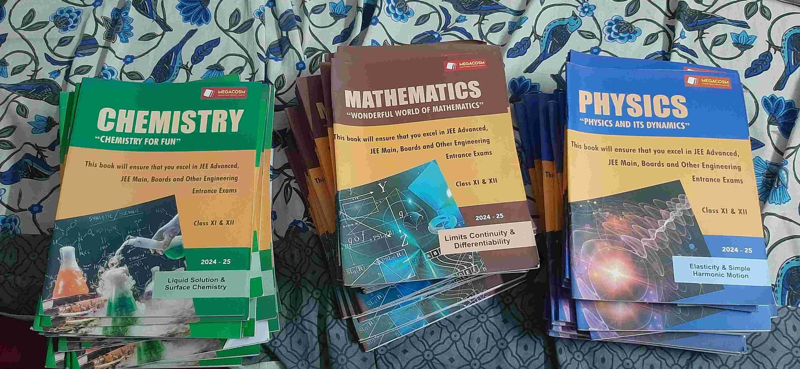 Fitjee JEE main and Advanced book,11 & 12, 2024-25