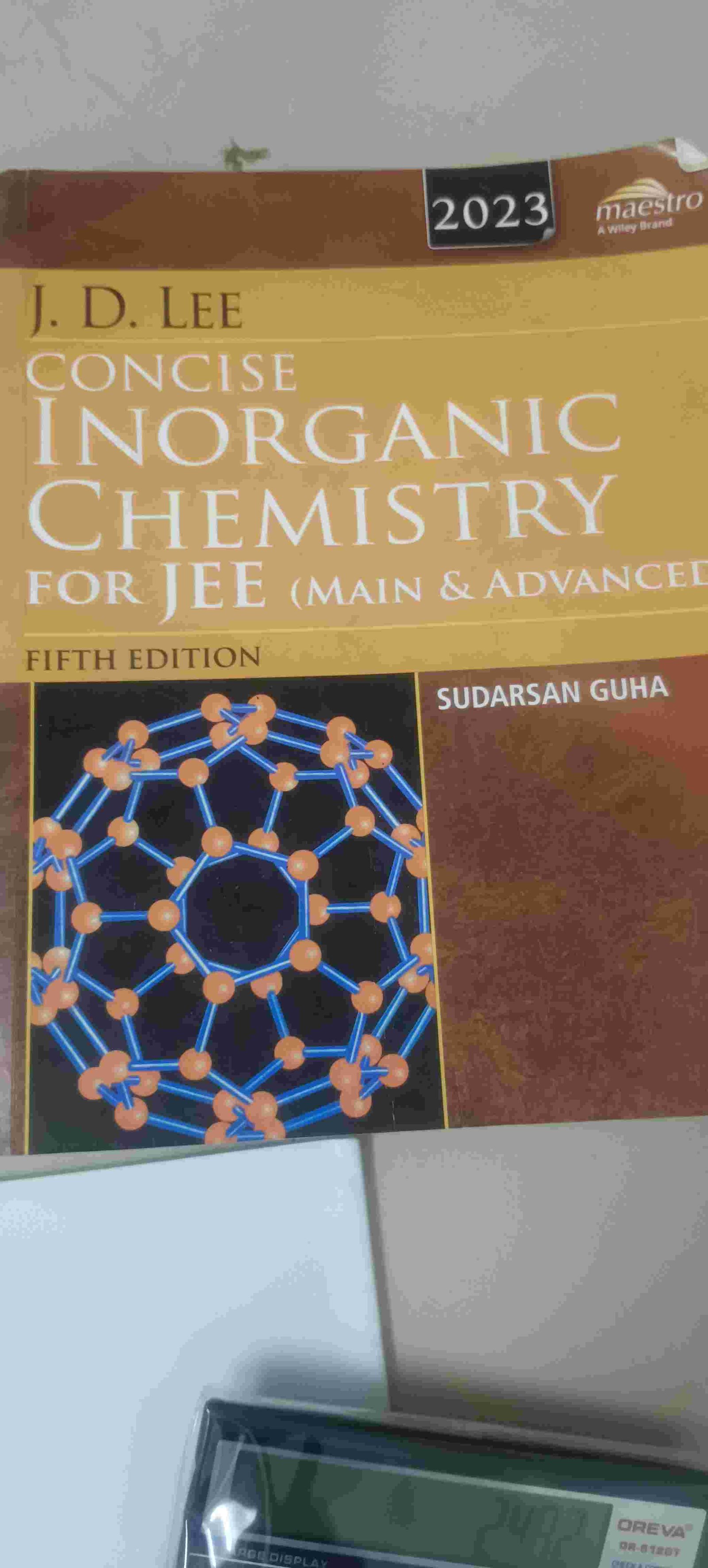 Concise inorganic chemistry for jee mains and adav