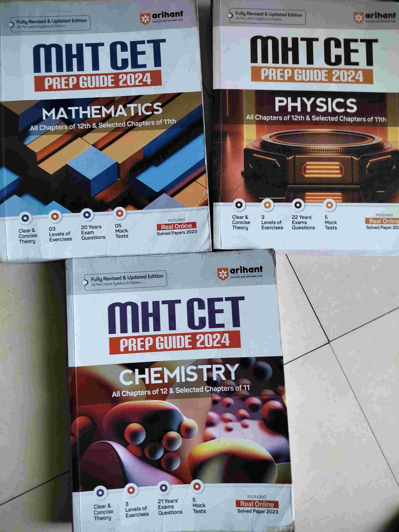 MHT CET books