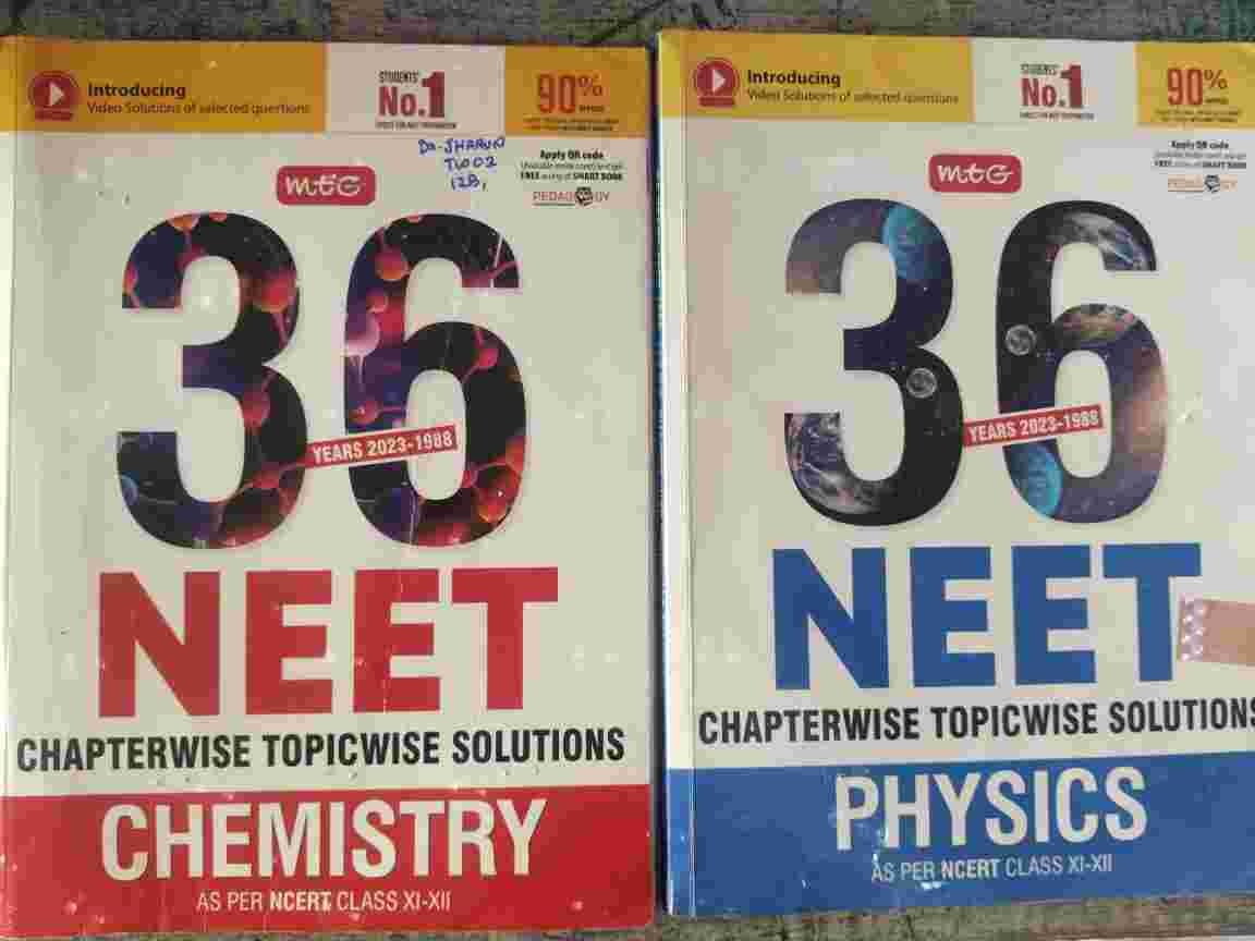 MTG 36 Years NEET Chapterwise Topicwise Solved Pap