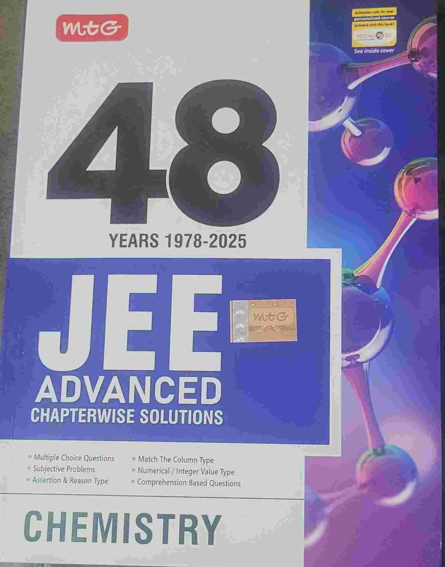 48 years PYQS JEE Advanced Chemistry