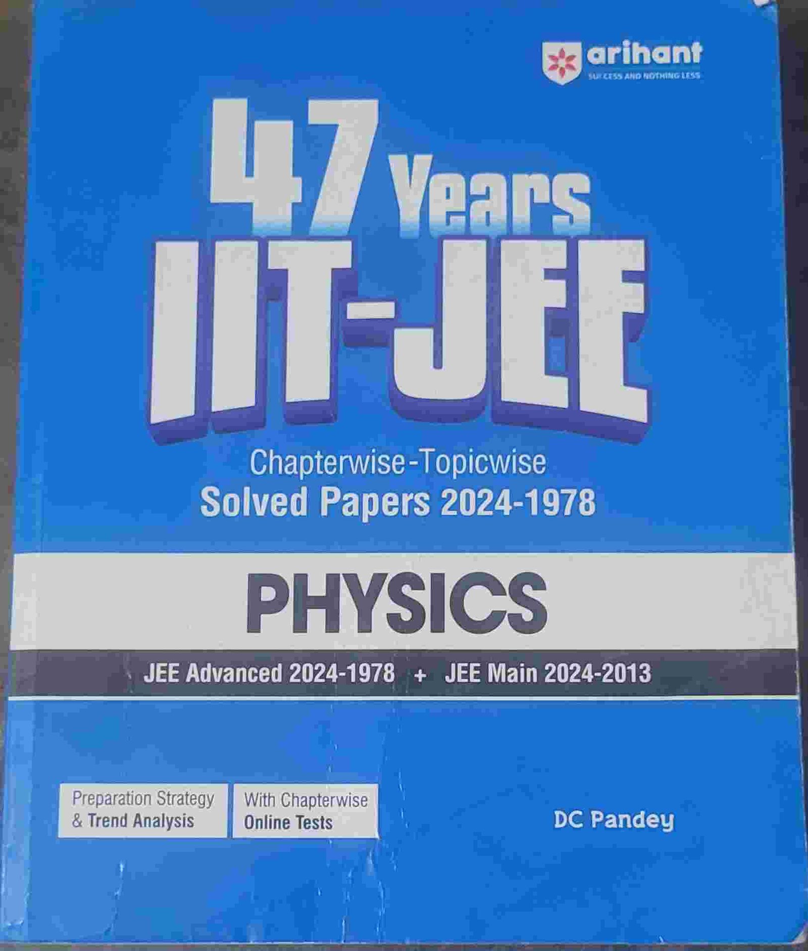 47 years JEE mains and advanced PYQ Physics