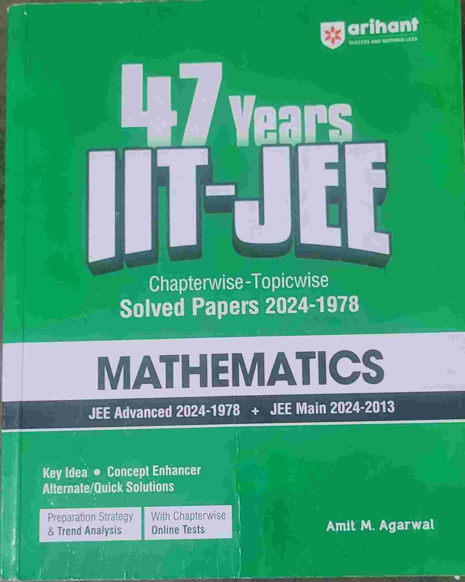 47 years JEE mains and advanced PYQ Mathematics