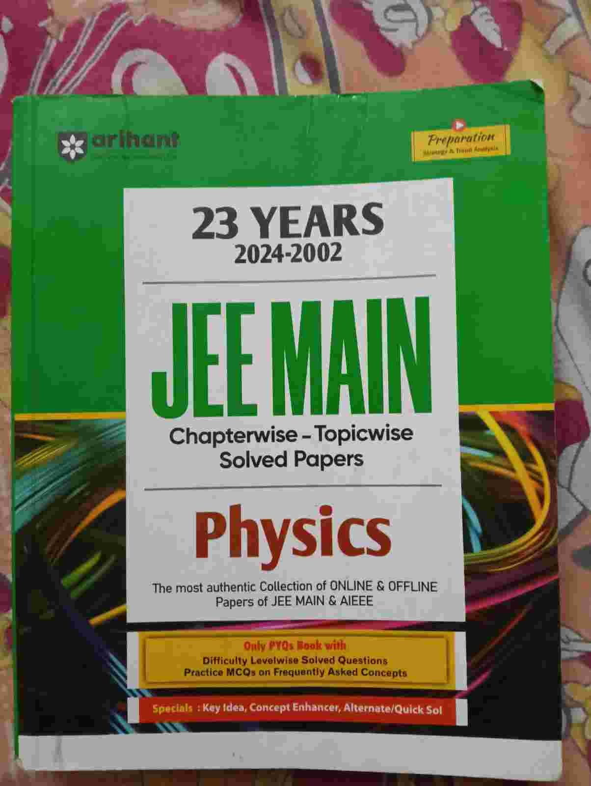 Arihant Physics JEE PYQ