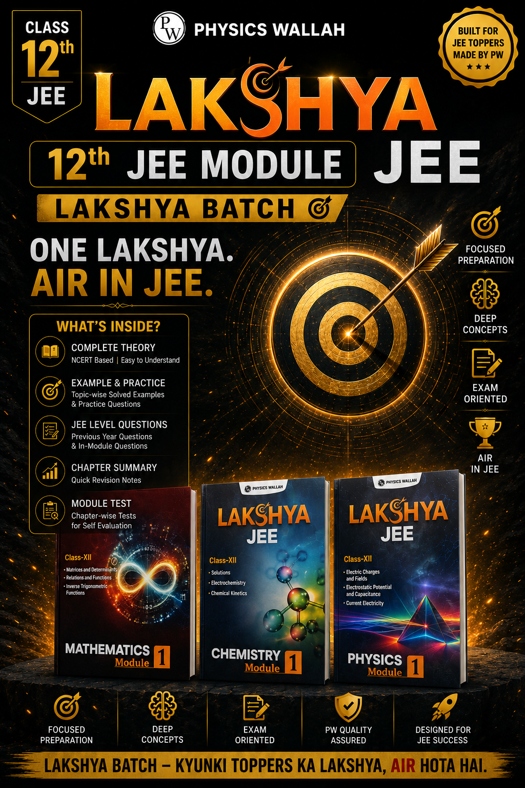 lakshya jee 12th module