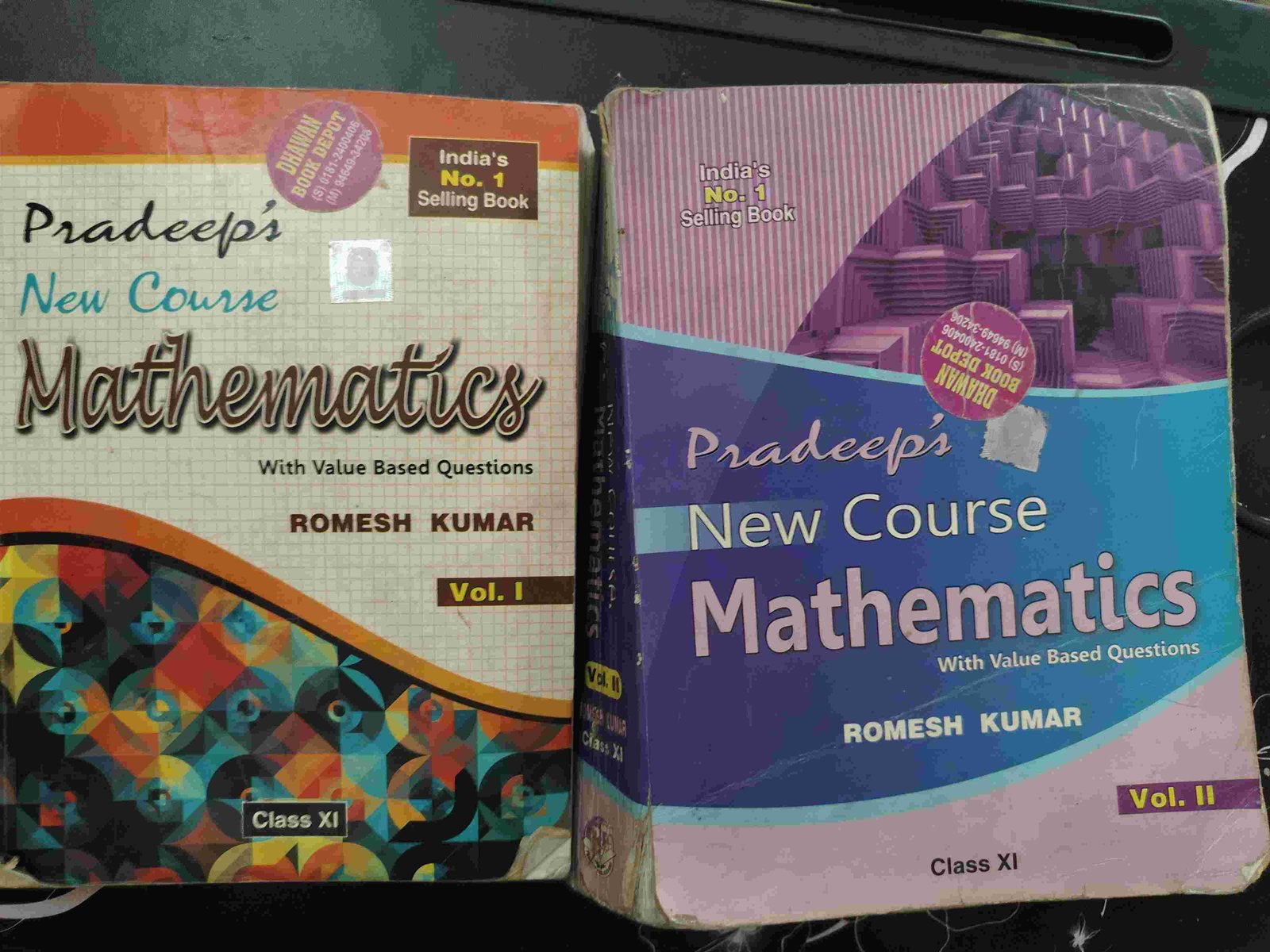 Pradeep MATHAMATICS 11th Volume 1 &II