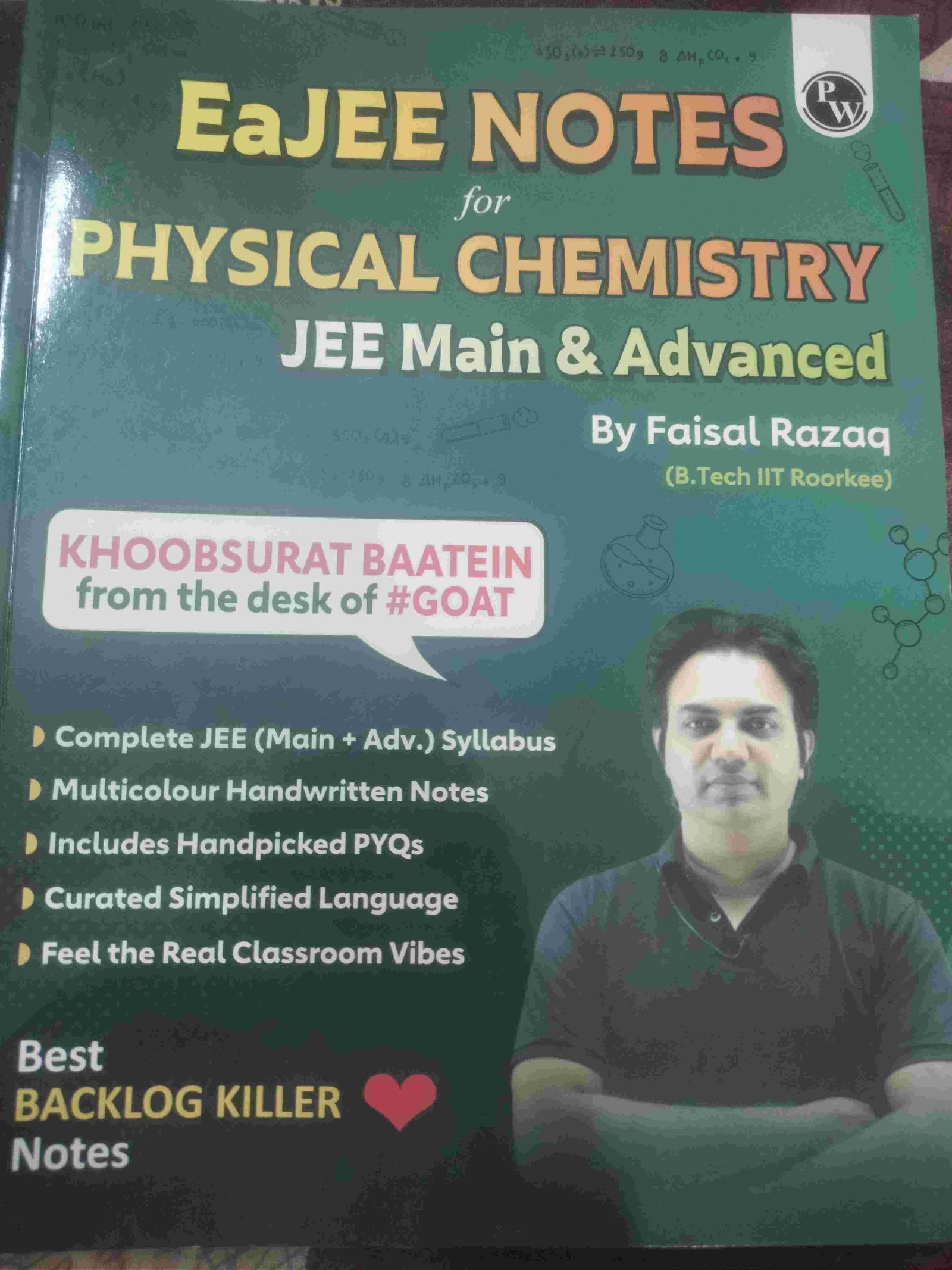 EaJEE Notes for Physical Chemistry