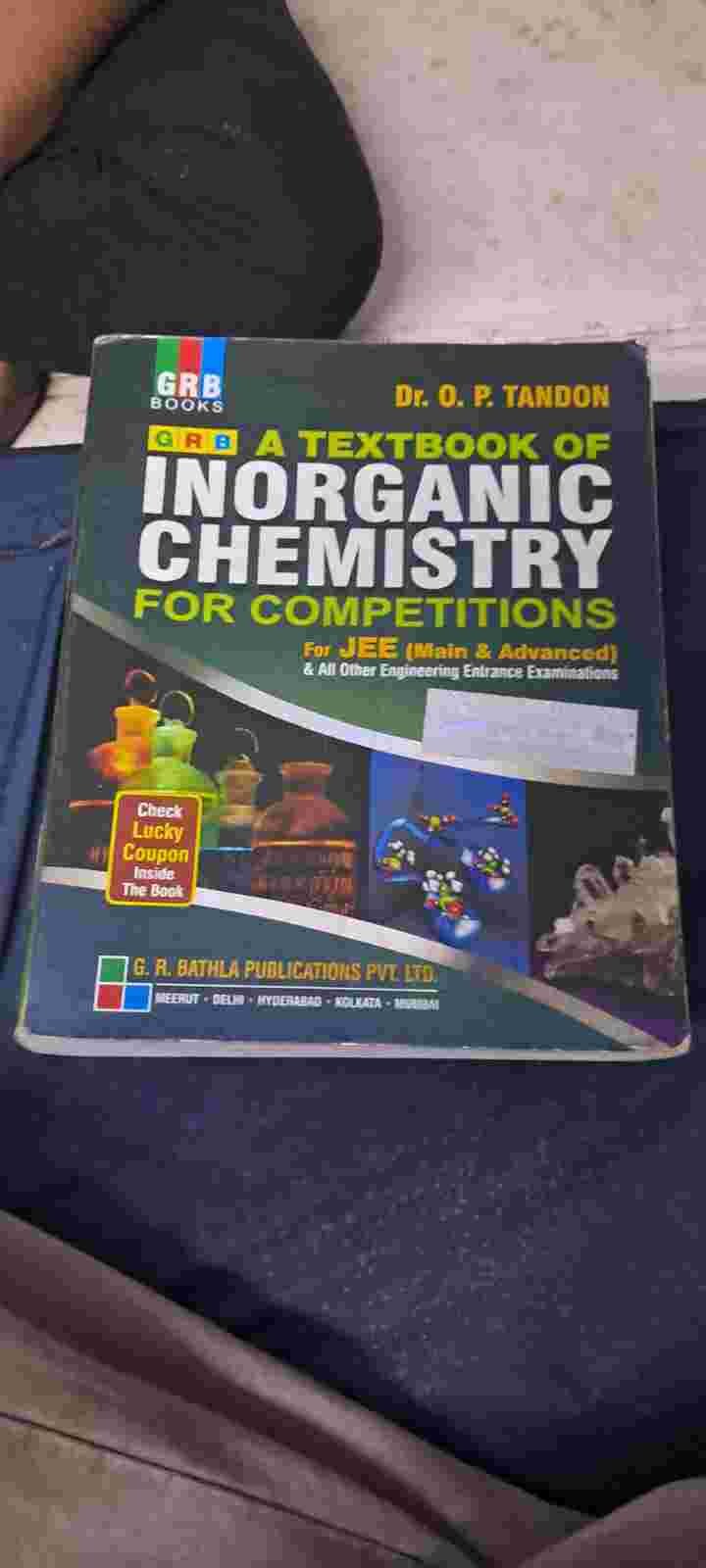 OP Tondon Inorganic Chemistry