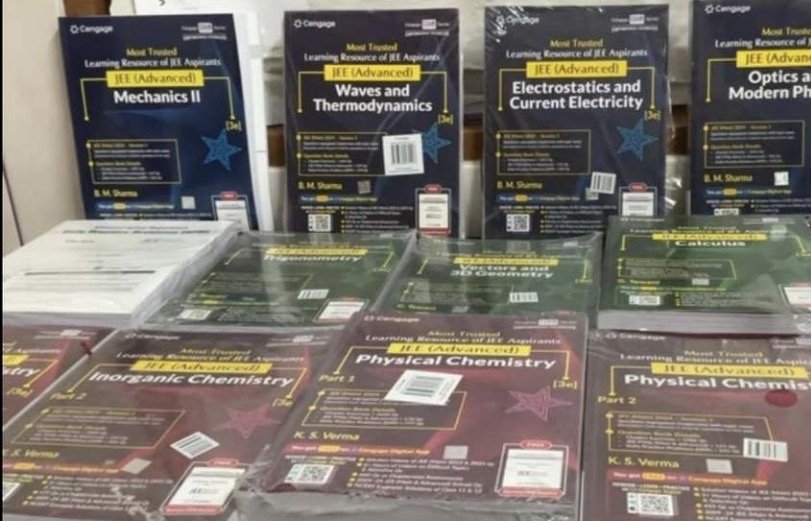 Cengage latest edition all 17 books Jee advanced