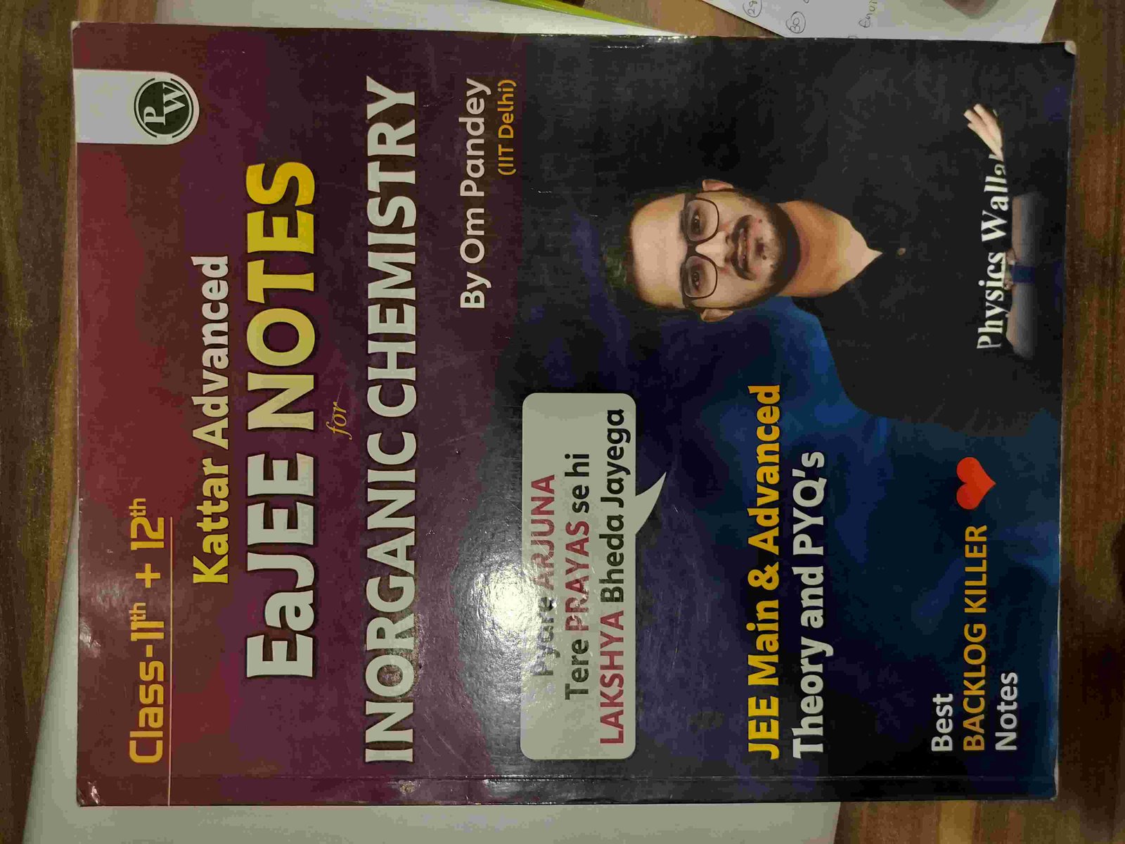 EaJEE Inorganic Chemistry Notes by Om Pandey