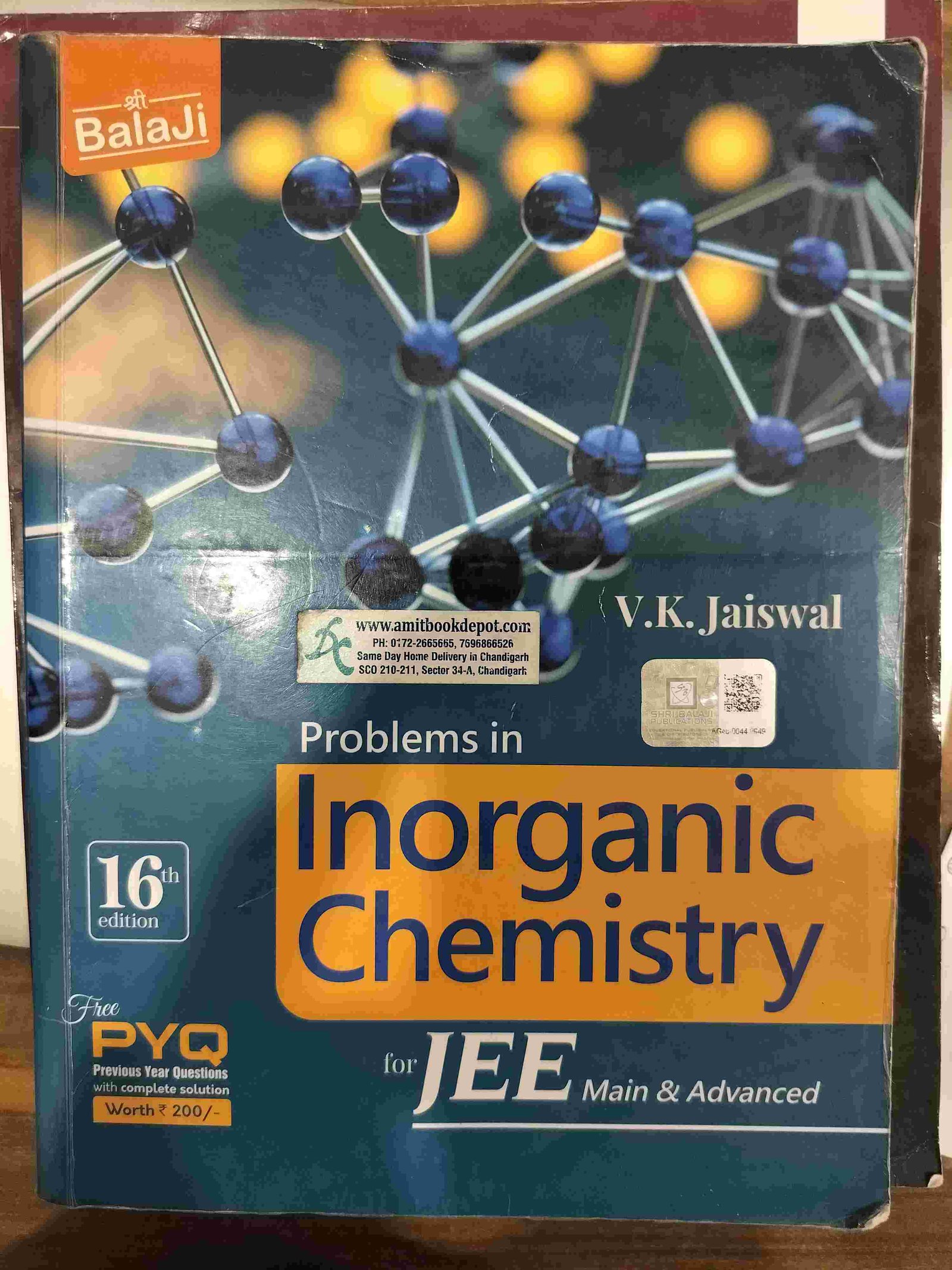 Problems in Inorganic Chemistry VK Jaiswal