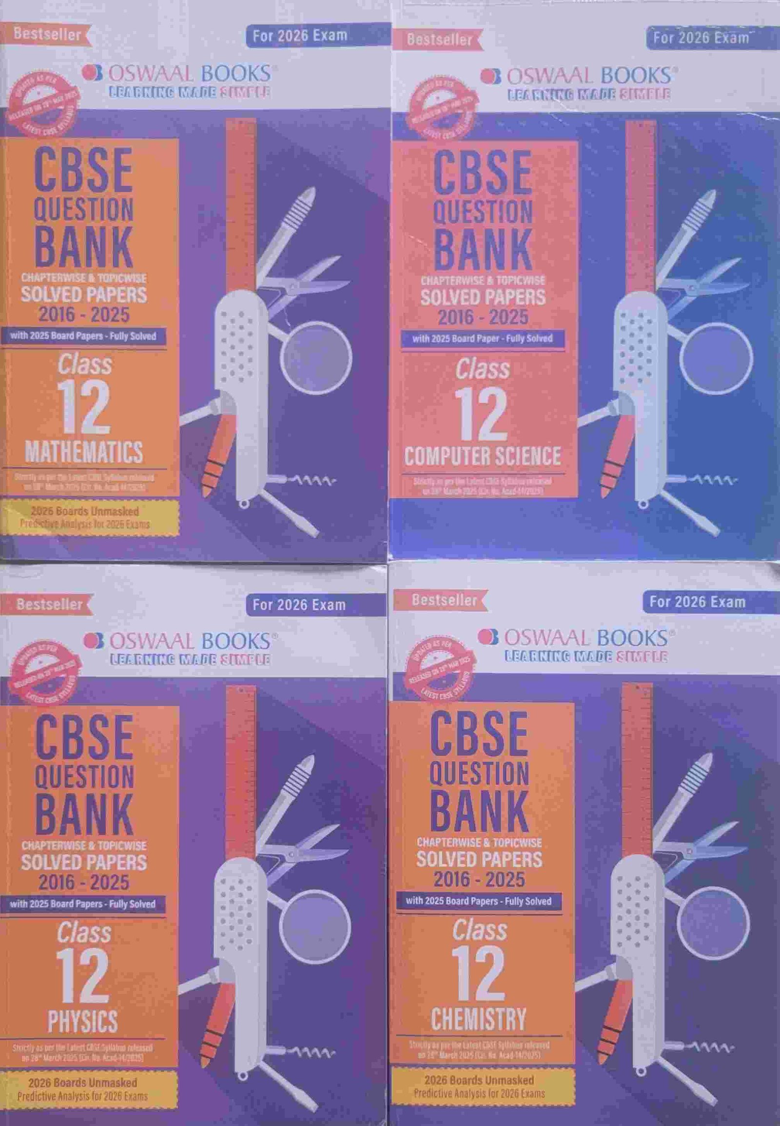 Oswal question banks CBSE class 12
