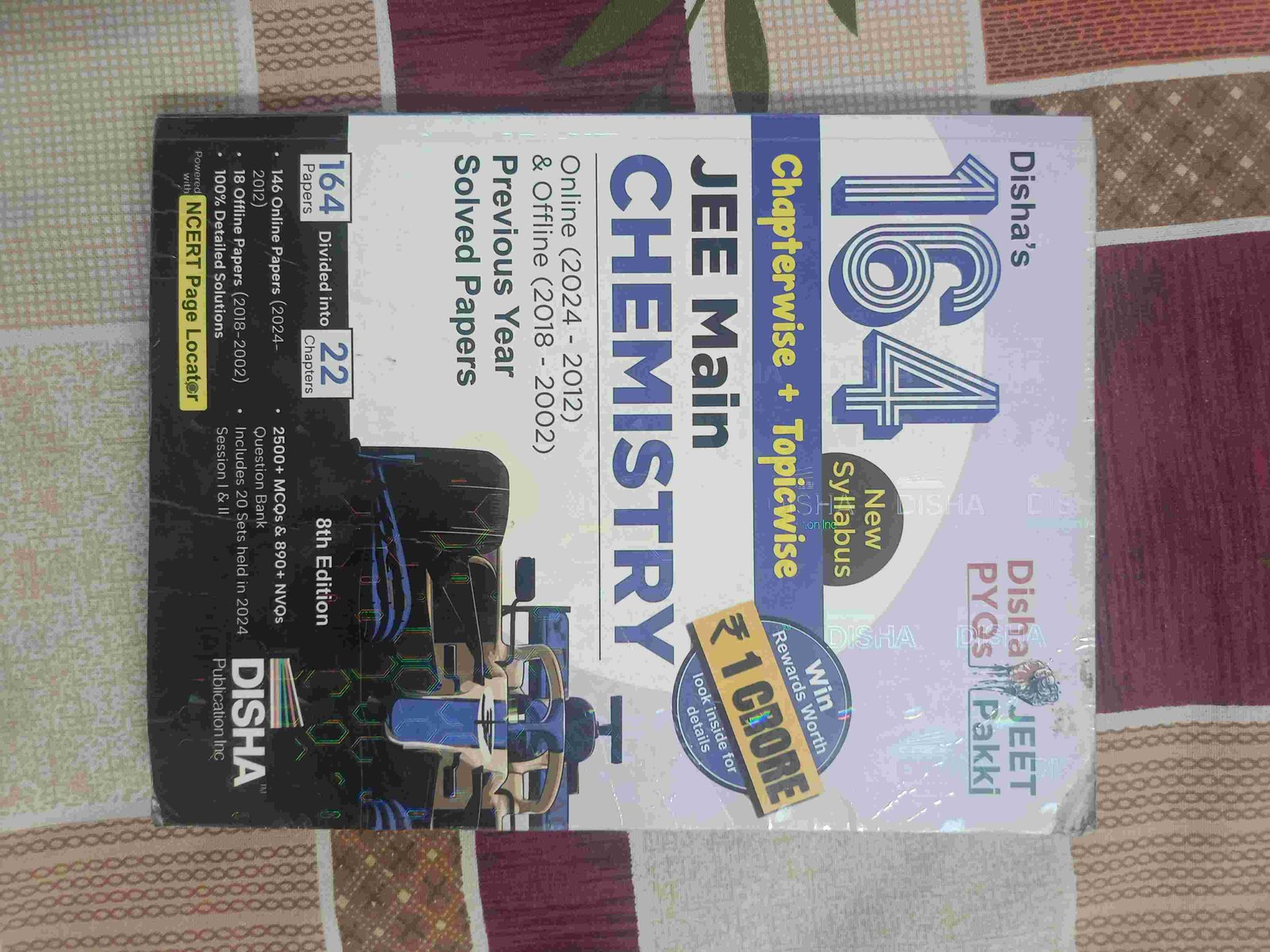 Disha jee main chemistry 22 year pyq 2024-2002